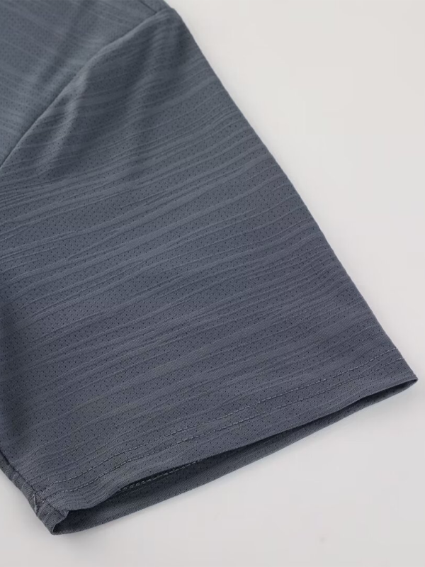 Men's new ice silk quick dry round neck short sleeve sports T-shirt - MyriadMart