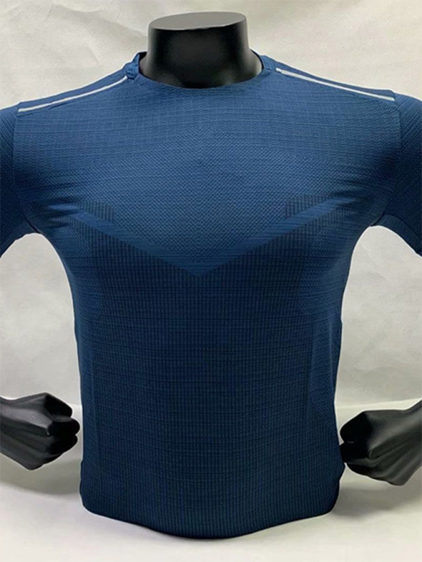 Short Sleeve Athletic T-Shirt Men's Quick Dry Running Wear Training Top - MyriadMart