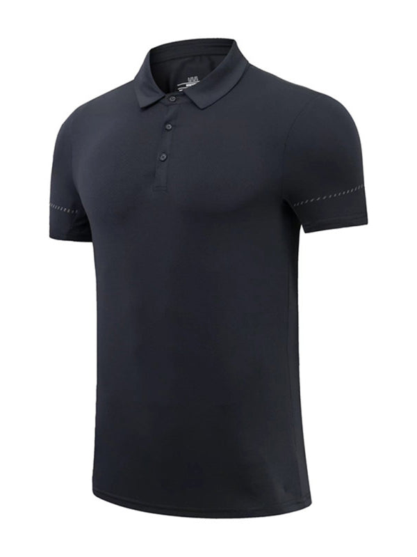 Men's Quick Dry Short Sleeve Polo Shirt - MyriadMart