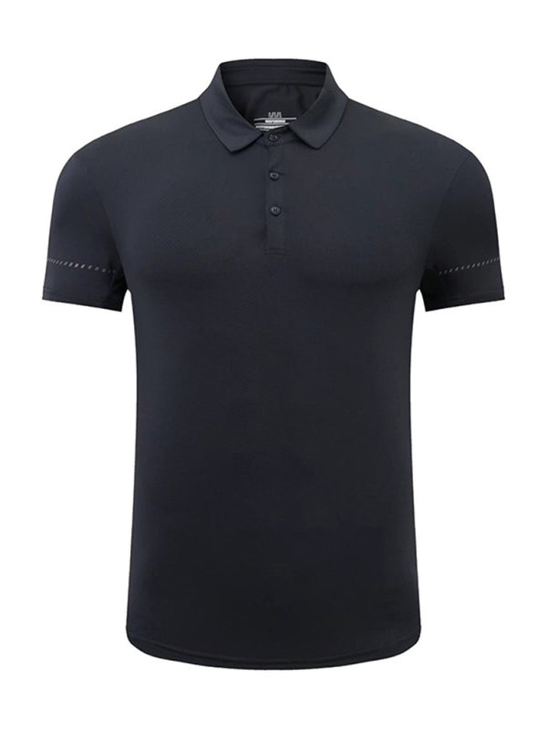 Men's Quick Dry Short Sleeve Polo Shirt - MyriadMart