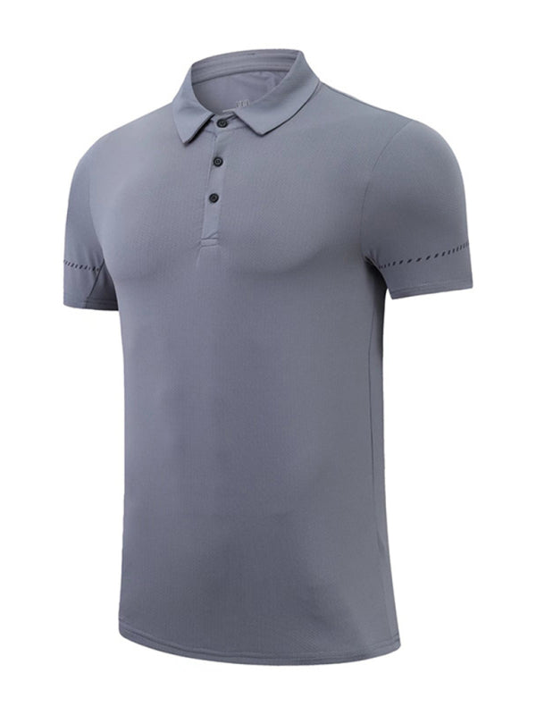 Men's Quick Dry Short Sleeve Polo Shirt - MyriadMart