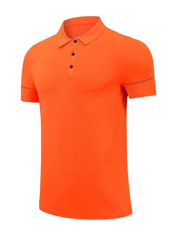 Men's Quick Dry Short Sleeve Polo Shirt - MyriadMart