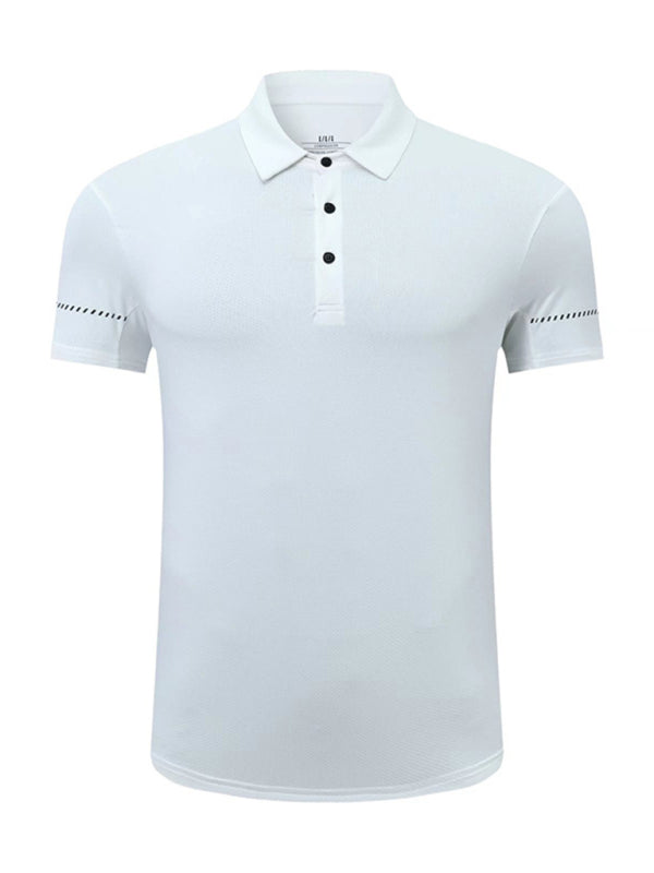 Men's Quick Dry Short Sleeve Polo Shirt - MyriadMart