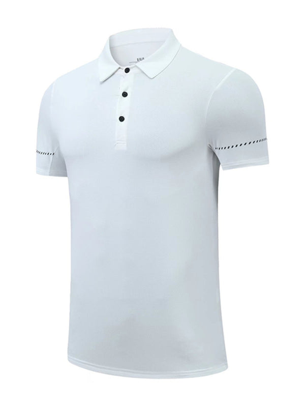 Men's Quick Dry Short Sleeve Polo Shirt - MyriadMart
