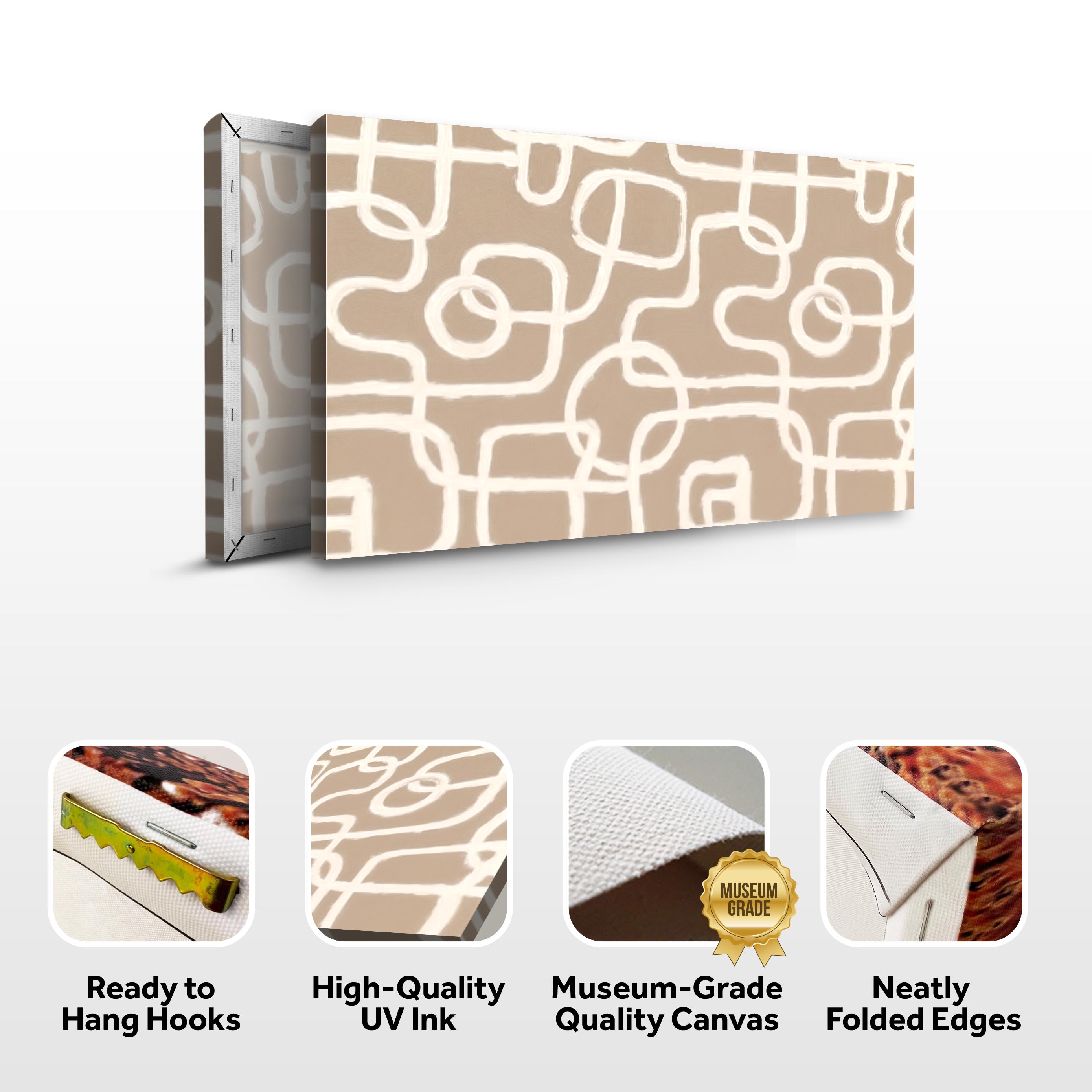 Modern Simple Lines Wall Art on sale at MyriadMart