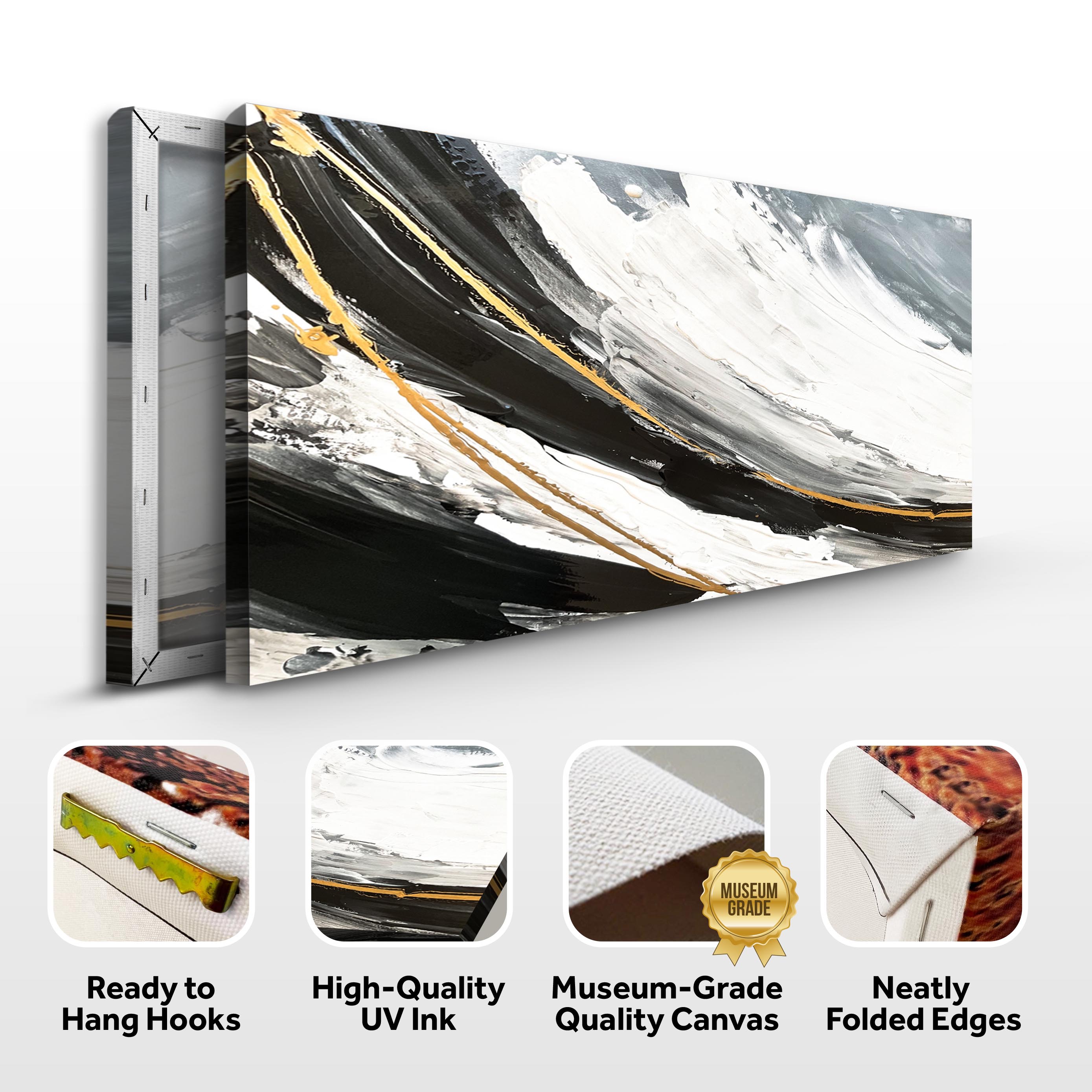 Modern Abstract Shadows Wall Art on sale at MyriadMart