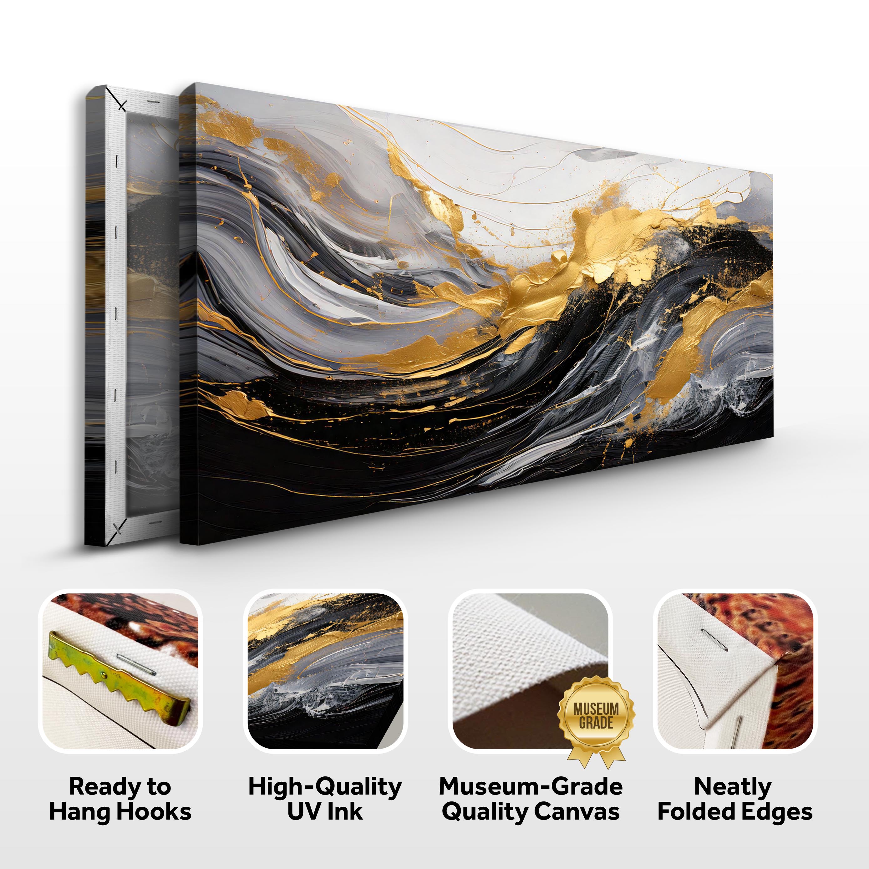 Modern Abstract Shadows Wall Art on sale at MyriadMart