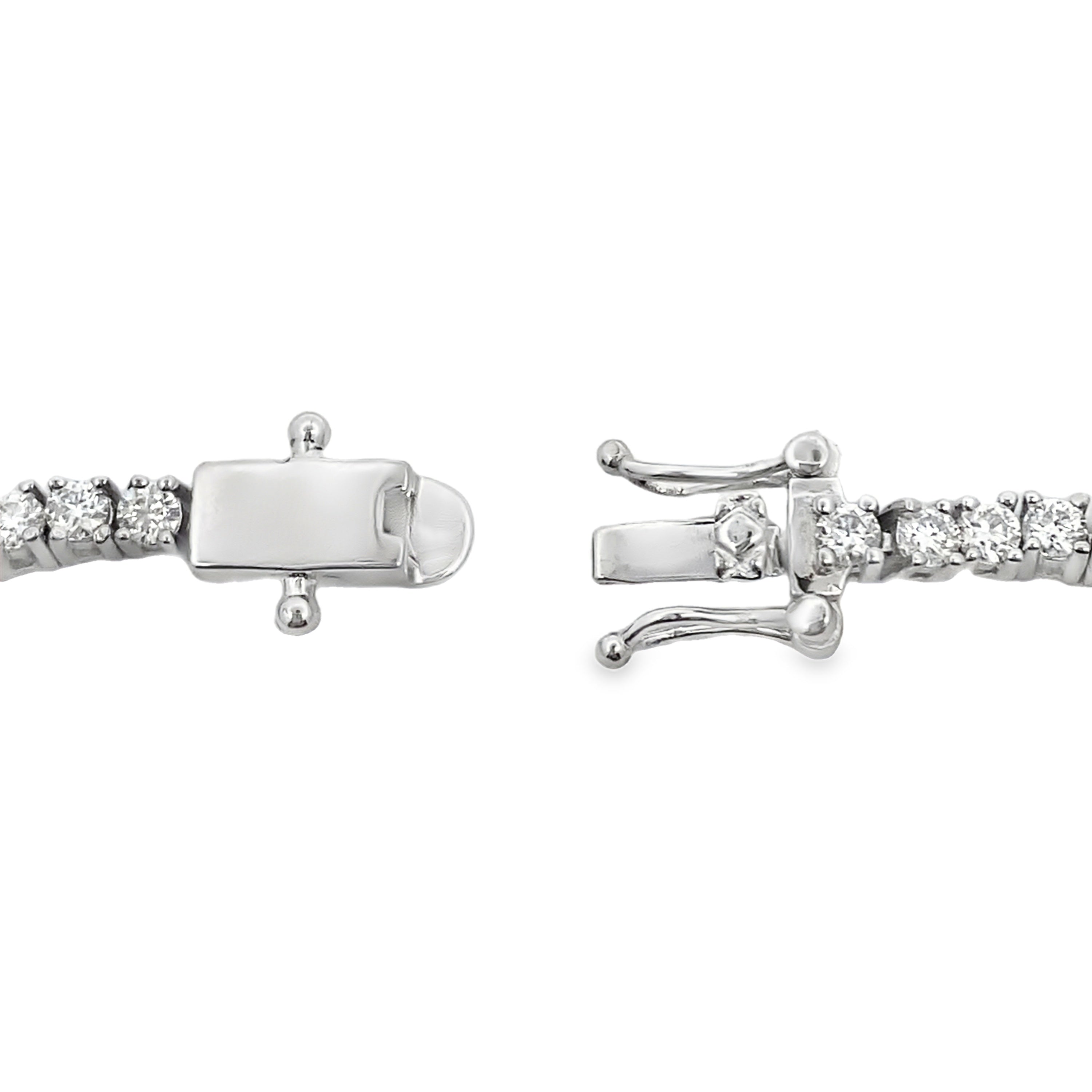 Moissanite Malachite Tennis Bracelet Sterling Silver on sale at MyriadMart