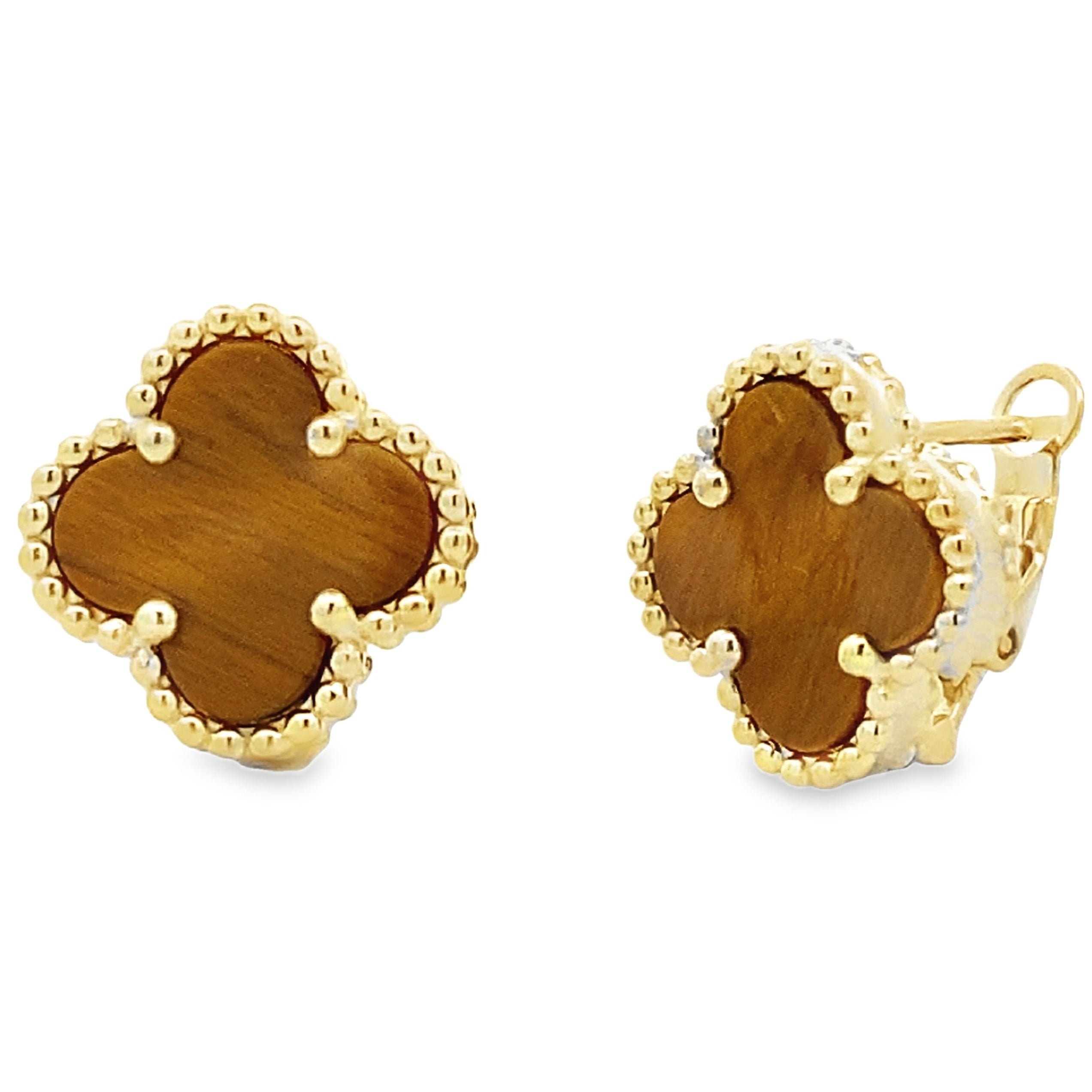 Tigereye Earrings Sterling Silver on sale at MyriadMart