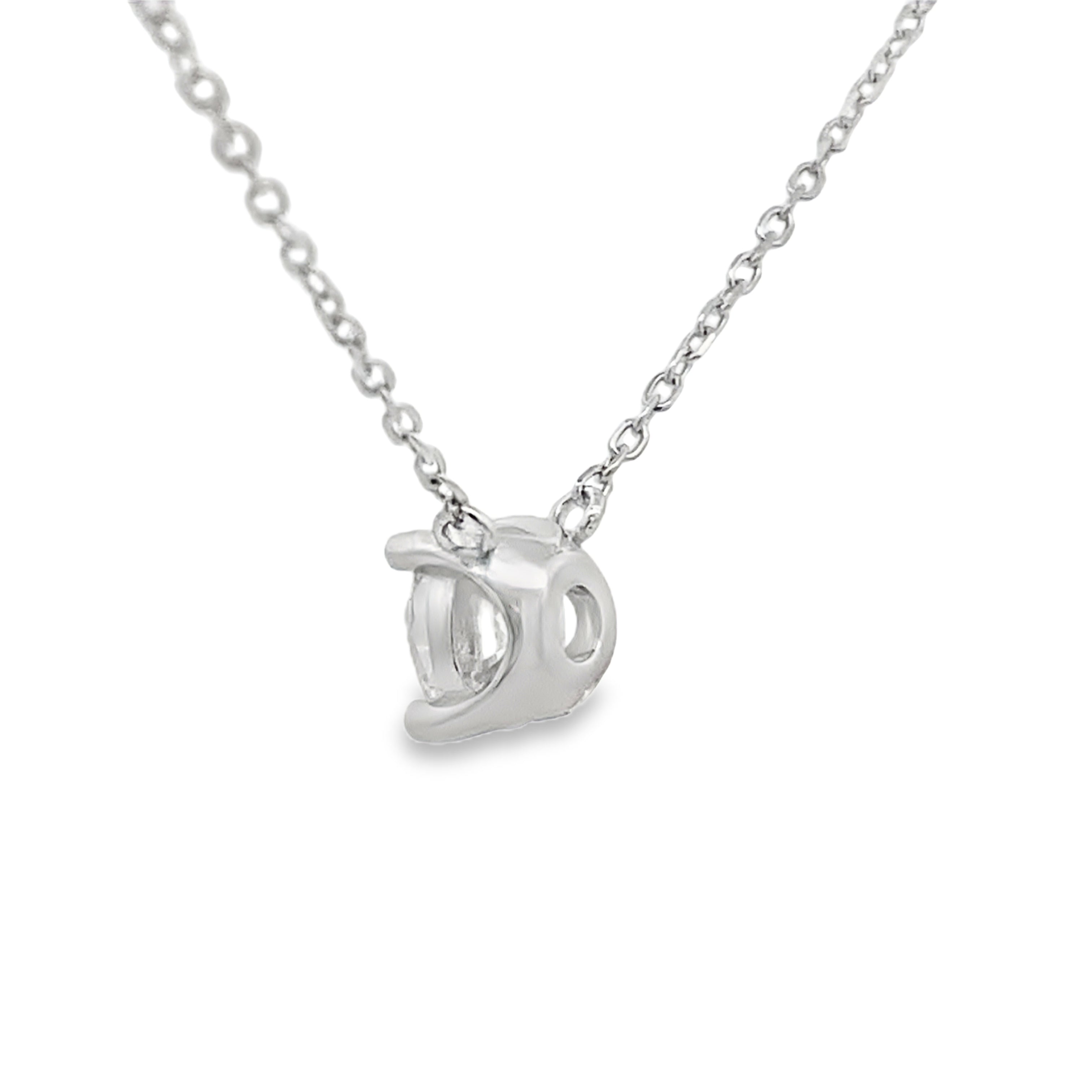 1.00ct Lab Grown Diamond Pendant Sterling Silver on sale at MyriadMart