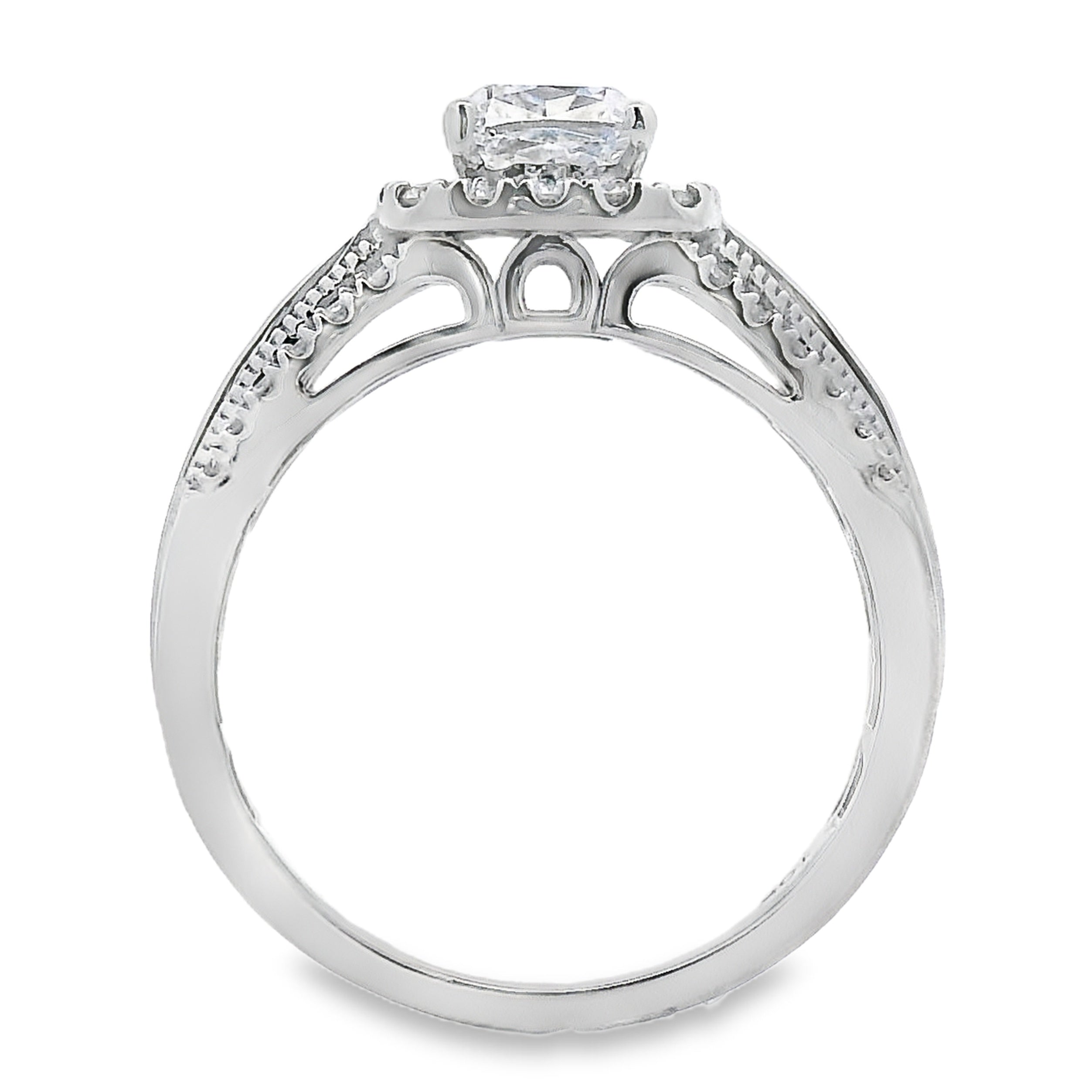 1.53ct Lab Grown Diamond Eng Only 10KT White Gold on sale at MyriadMart