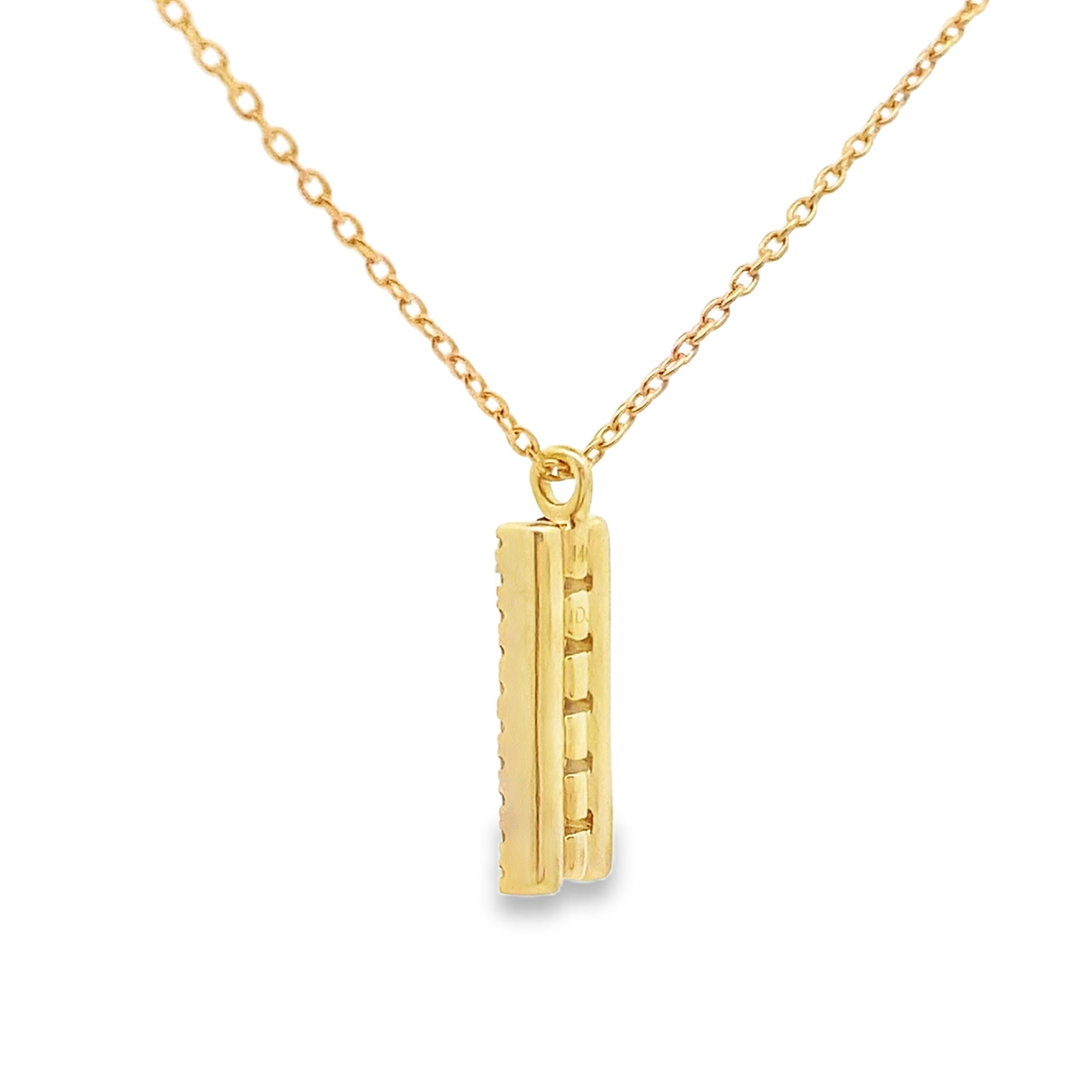 Sapphire Diamond Fashion Pendants 14KT Yellow Gold on sale at MyriadMart