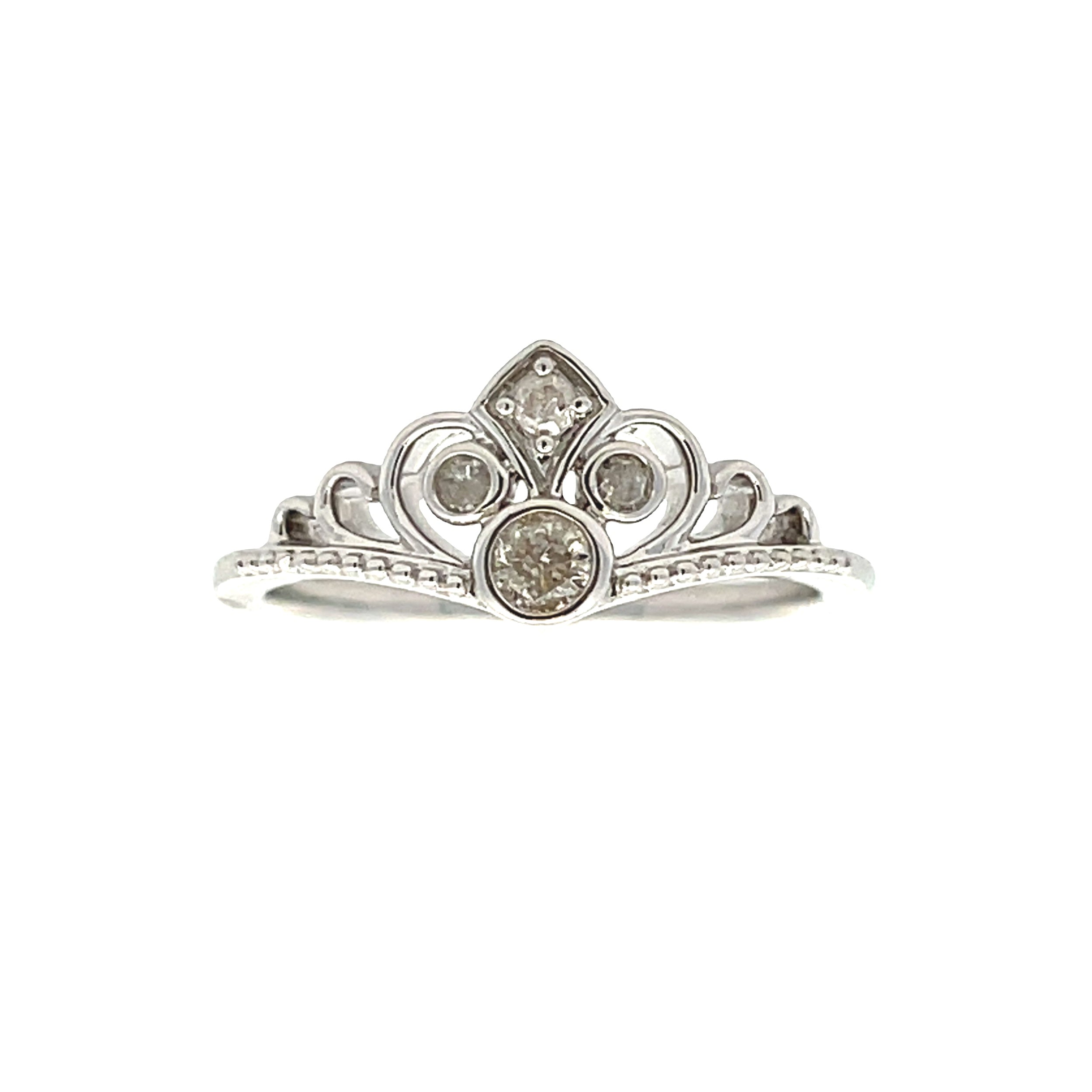 .17ct Diamond Ring Sterling Silver on sale at MyriadMart