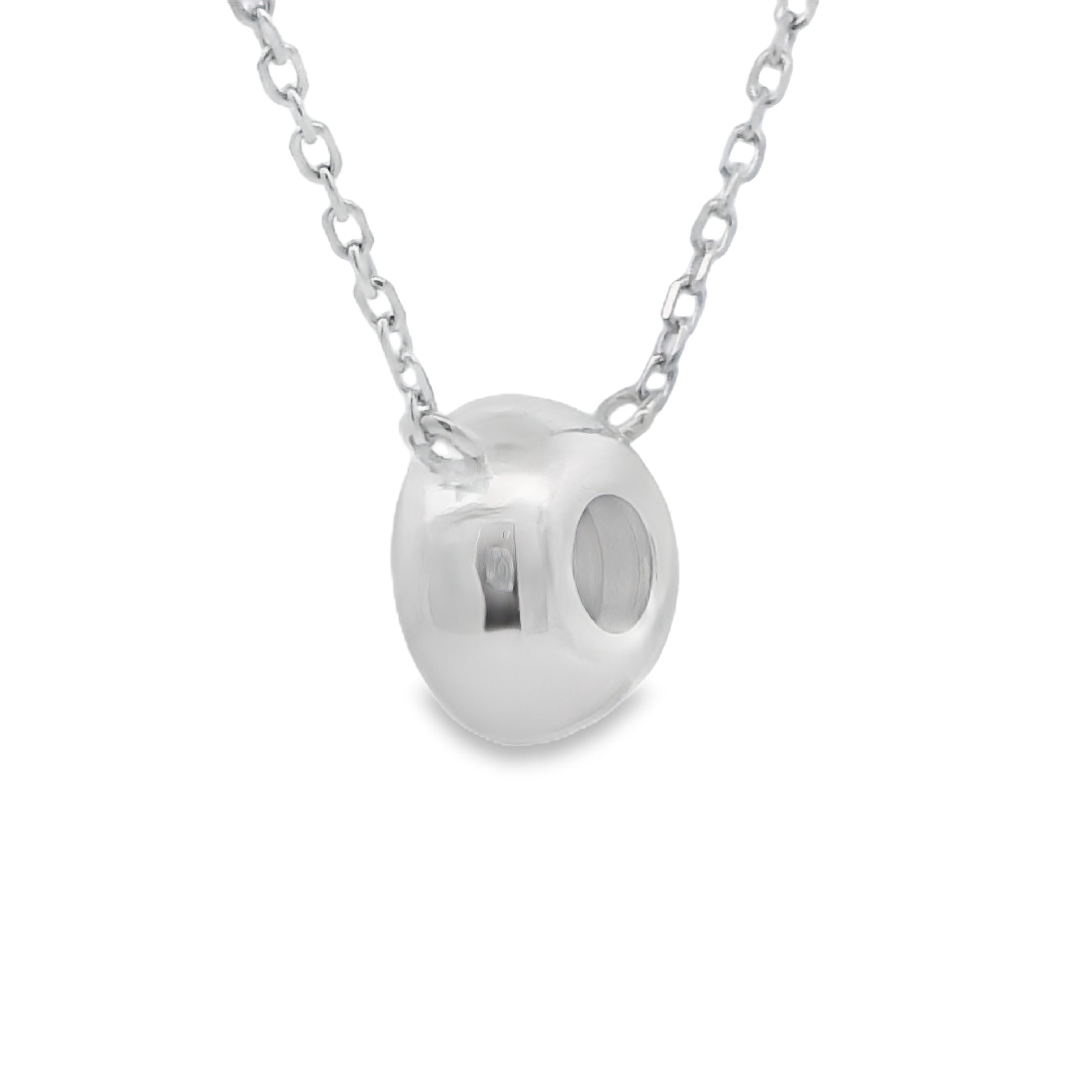 Natural .25ct Lab Grown Diamond Pendant Sterling Silver on sale at MyriadMart