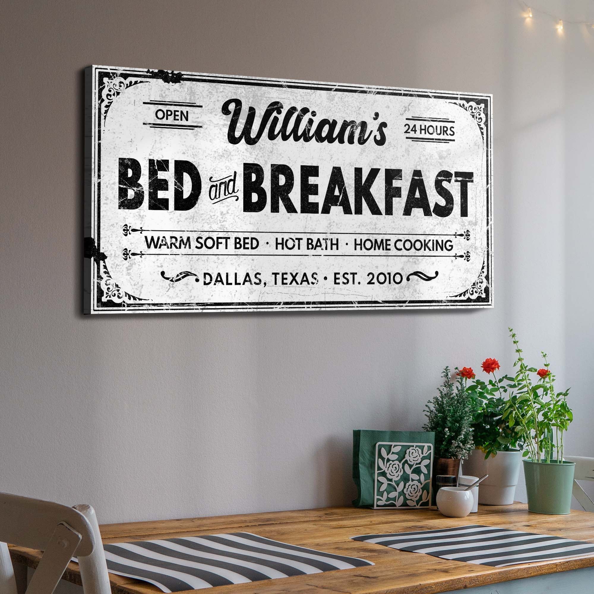 Bed and Breakfast Sign II on sale at MyriadMart