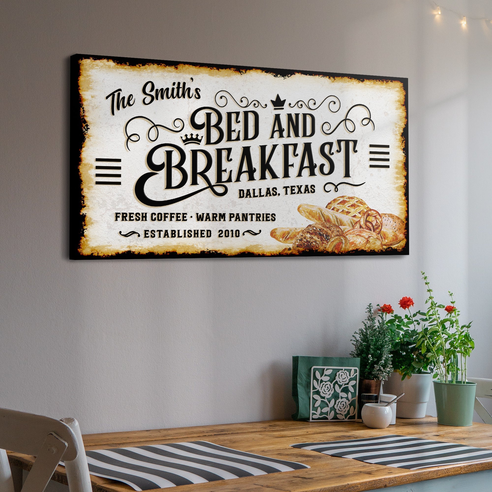 Bed and Breakfast Sign IV on sale at MyriadMart