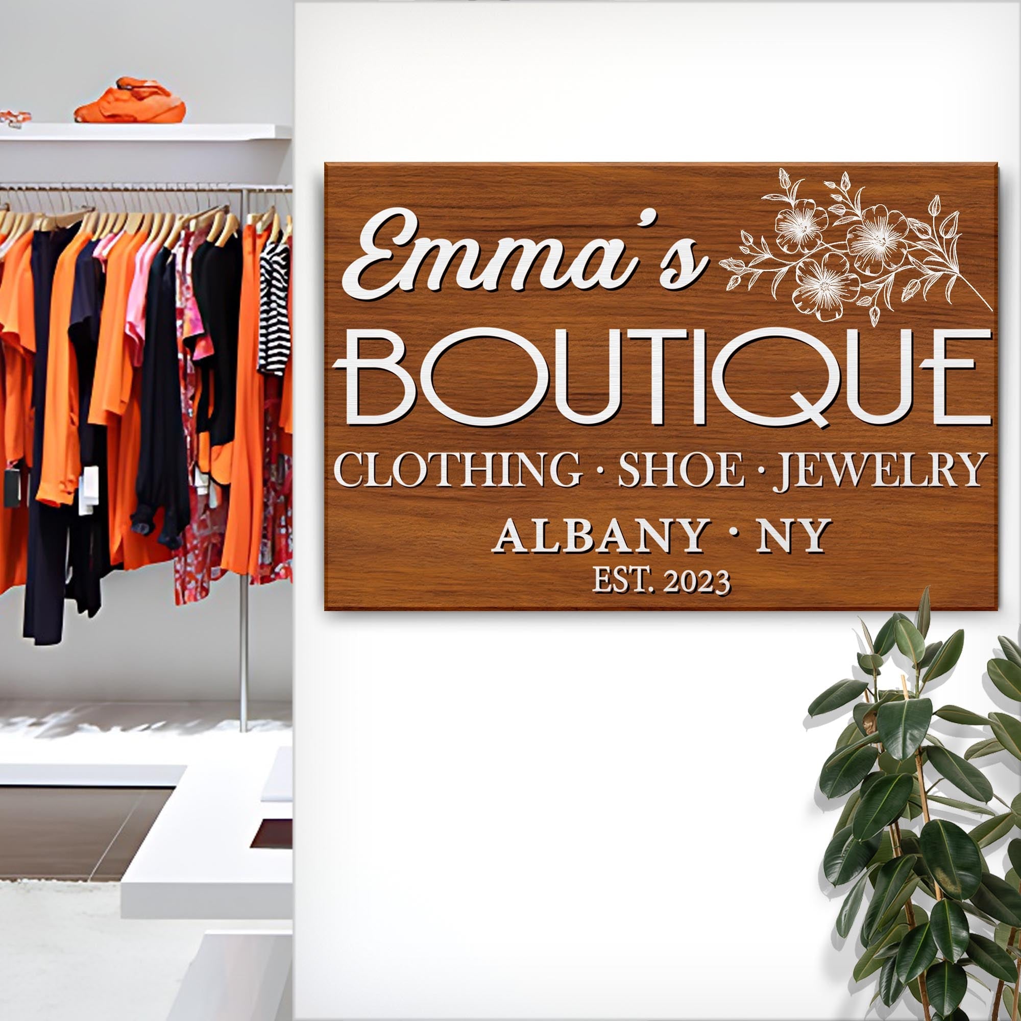 Boutique Sign V on sale at MyriadMart