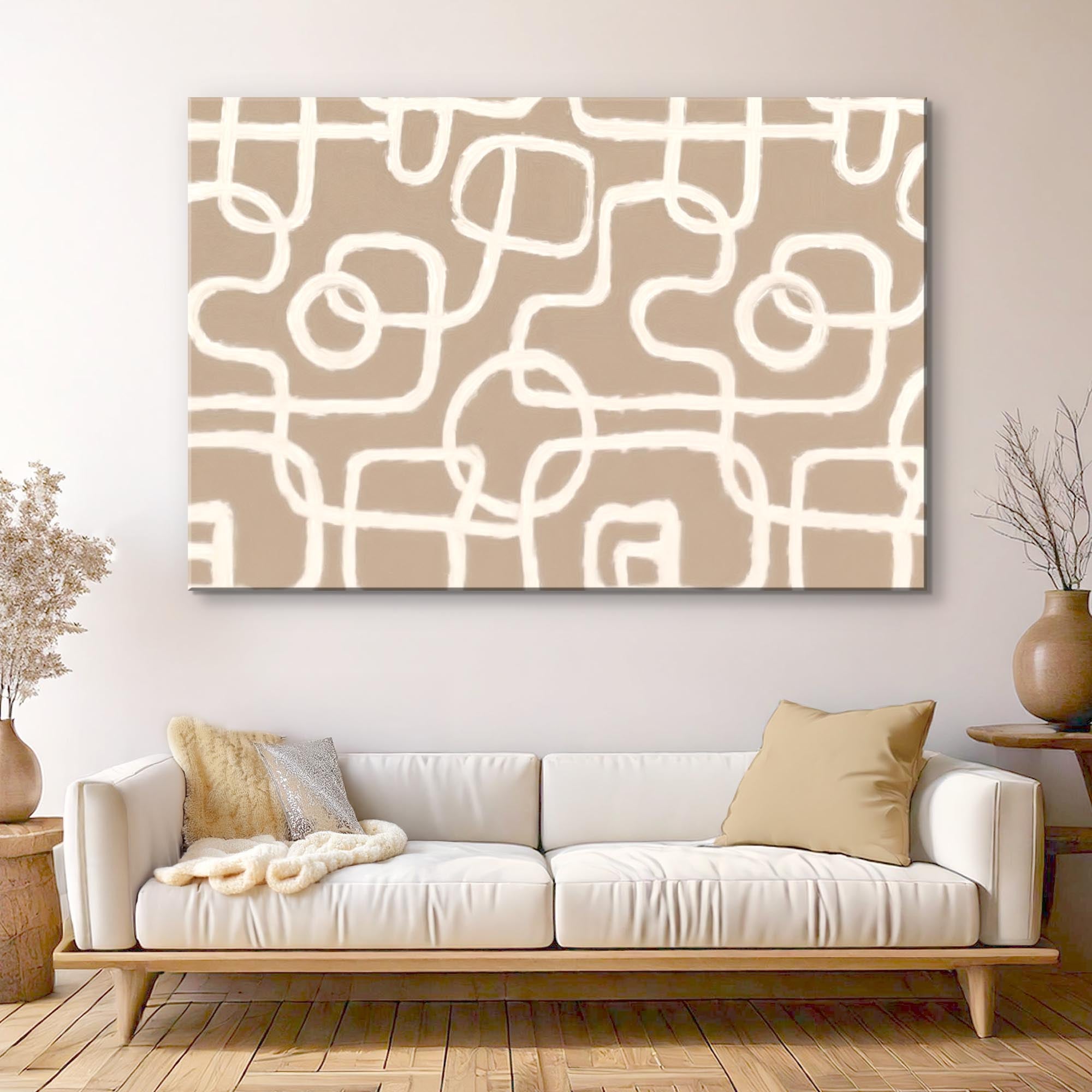 Modern Simple Lines Wall Art on sale at MyriadMart