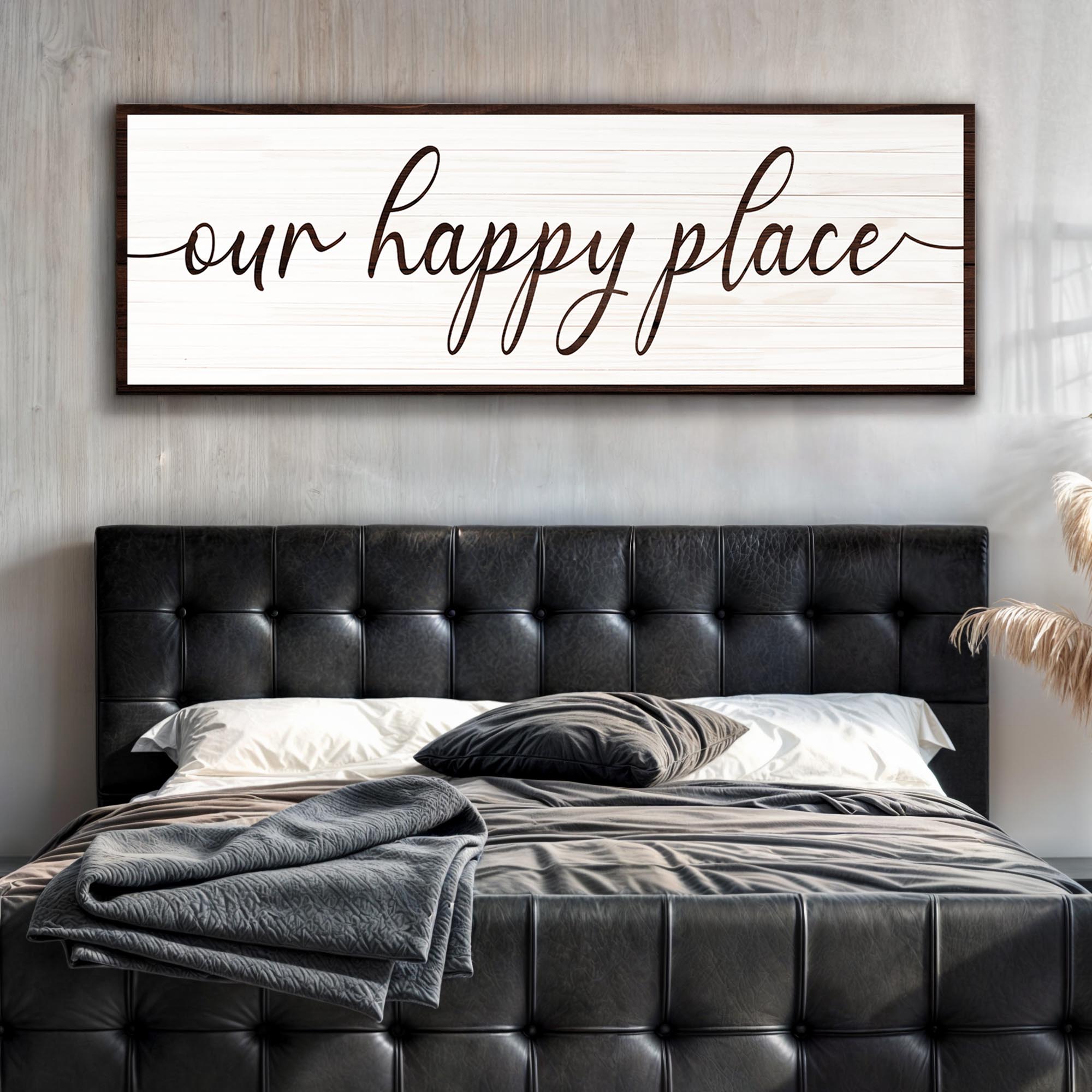 Our Happy Place Sign II on sale at MyriadMart