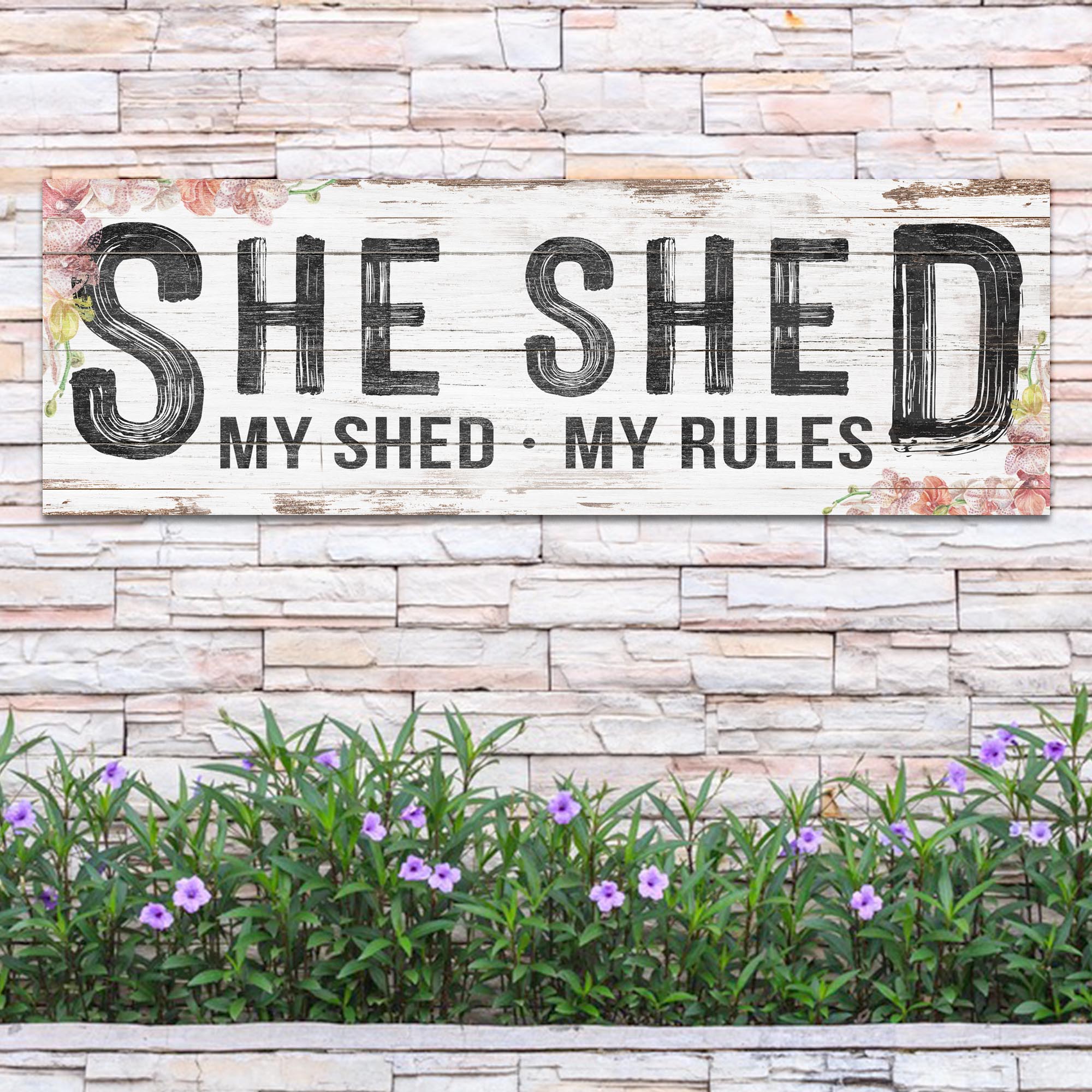 Personalized She Shed Sign XIV on sale at MyriadMart