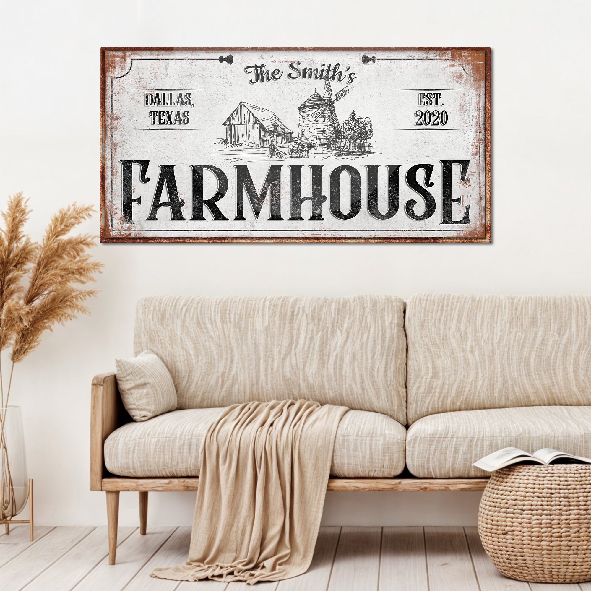 Rustic Farmhouse Sign XI on sale at MyriadMart