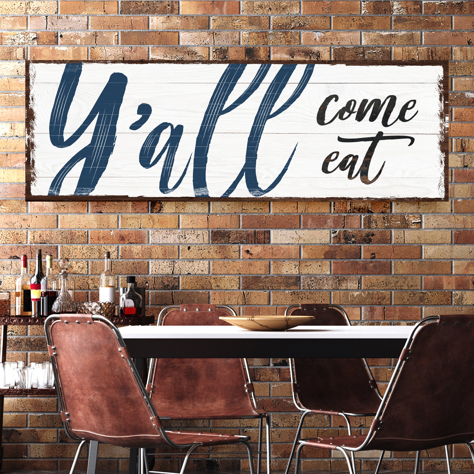 Y'all Come Eat Kitchen Sign II on sale at MyriadMart