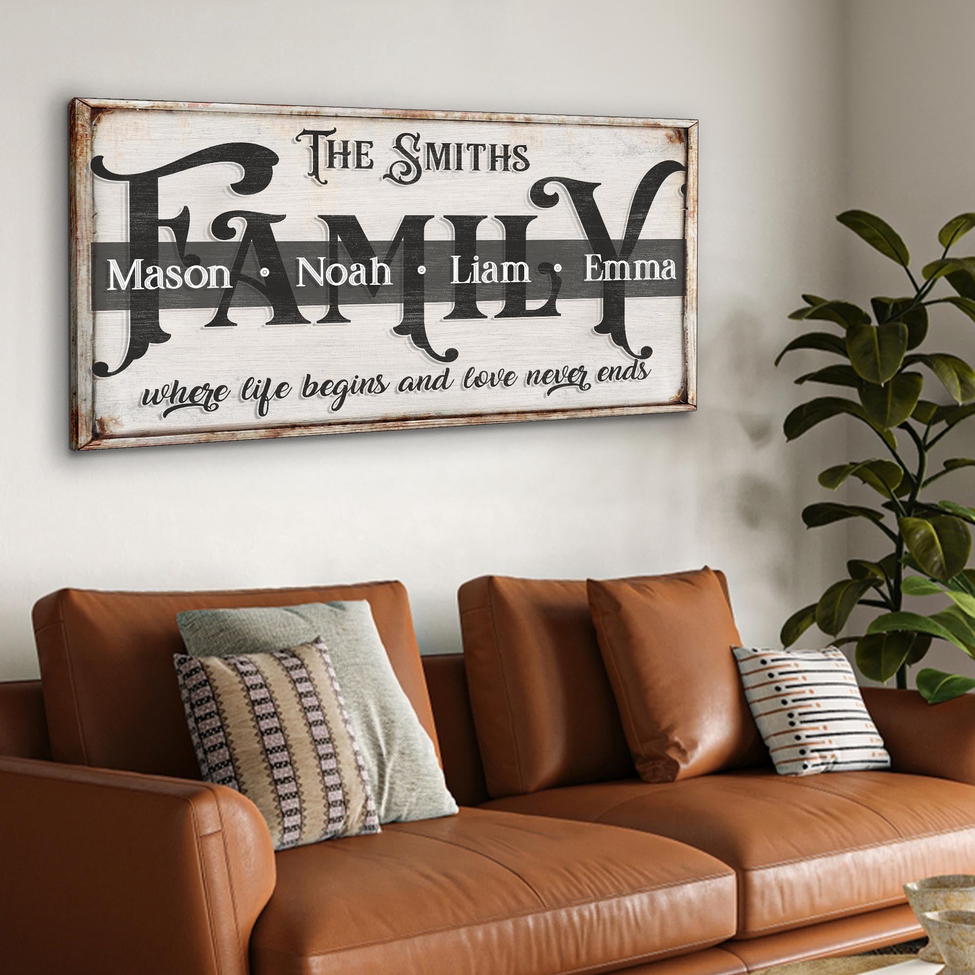 Family Sign XXIII on sale at MyriadMart