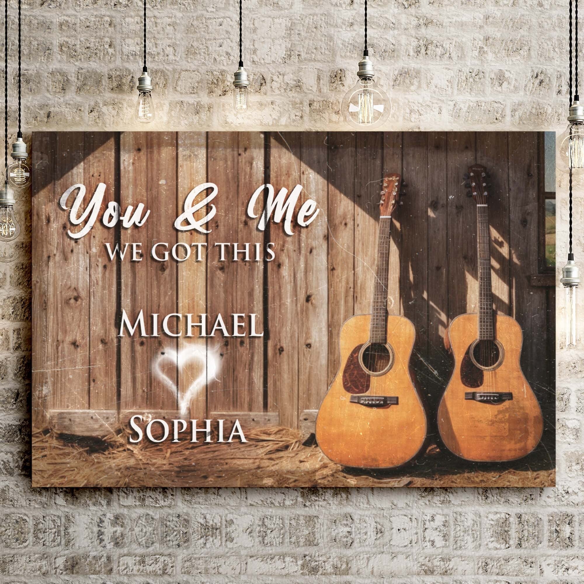Country Music Themed We Got This Couple Sign on sale at MyriadMart