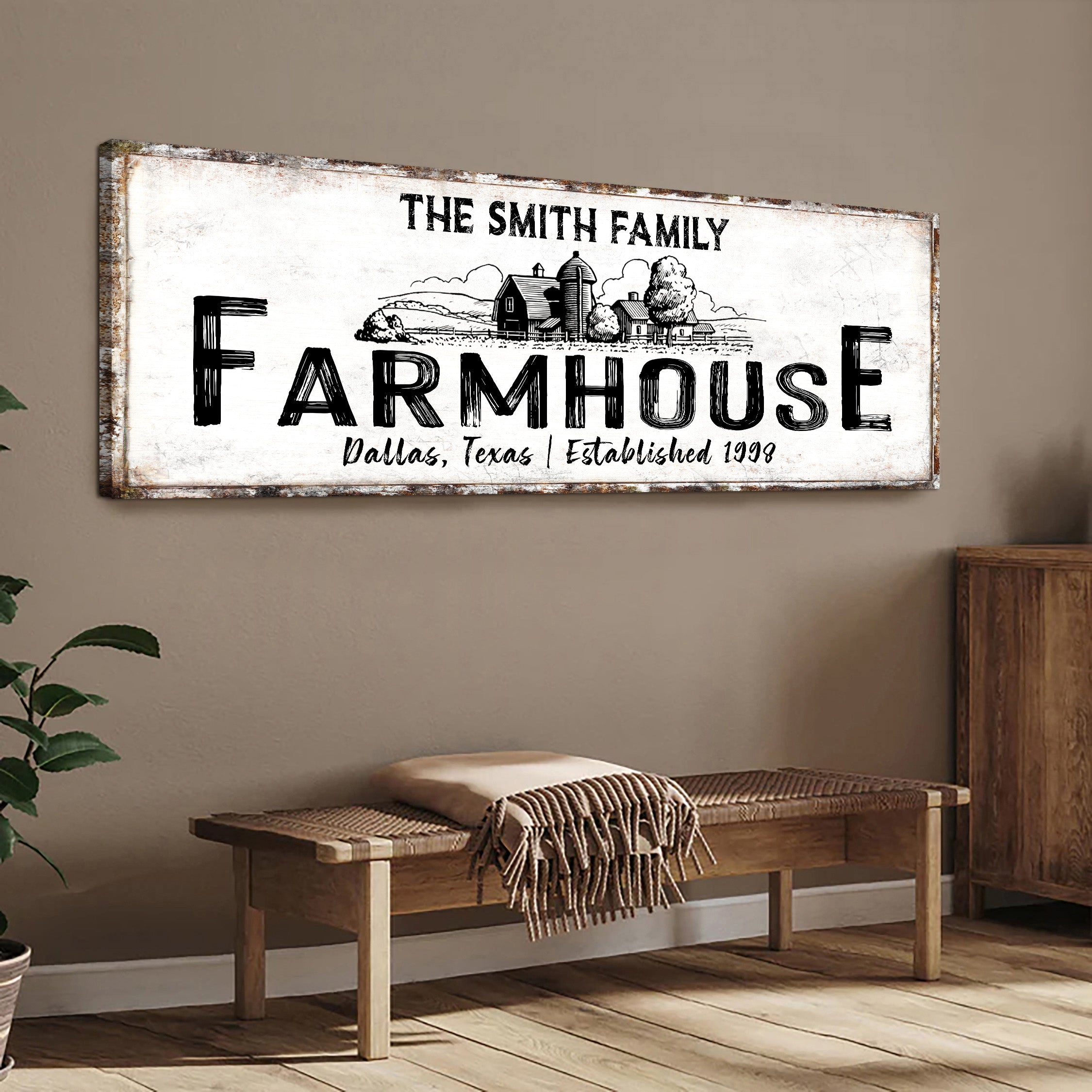 Rustic Farmhouse Sign XIII on sale at MyriadMart
