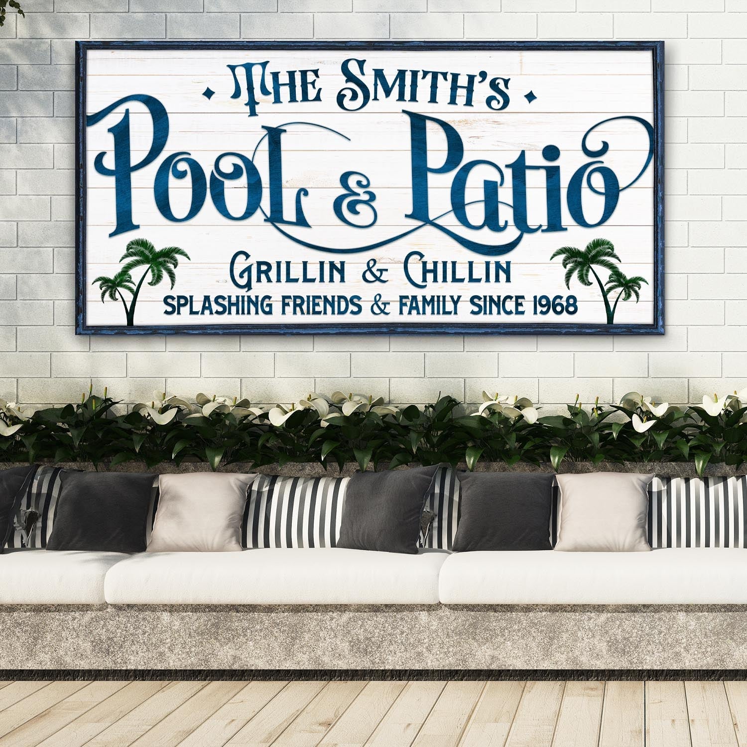 Personalized Pool Bar Sign II on sale at MyriadMart