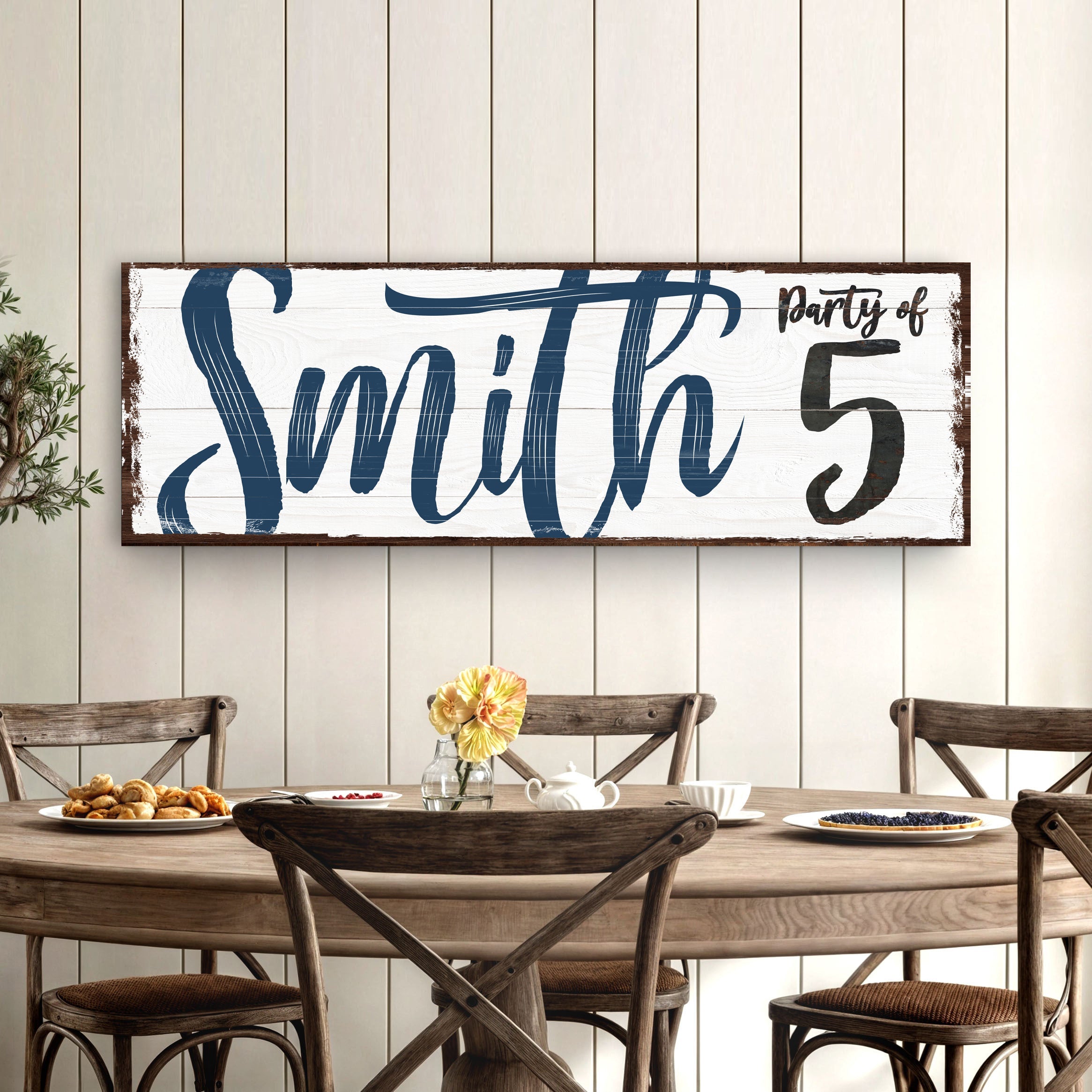 Personalized Party of Family Sign on sale at MyriadMart