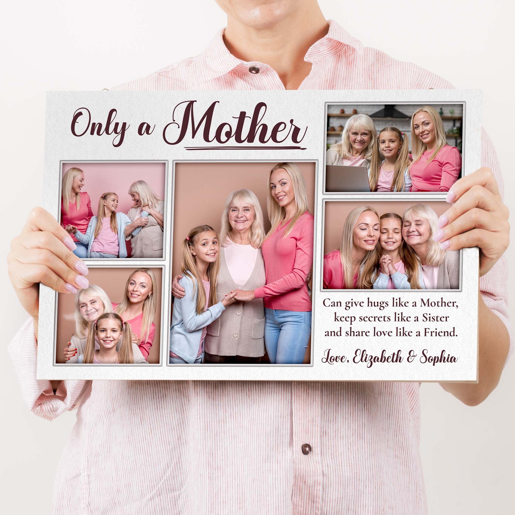 Mother's Day Sign Only A Mother on sale at MyriadMart