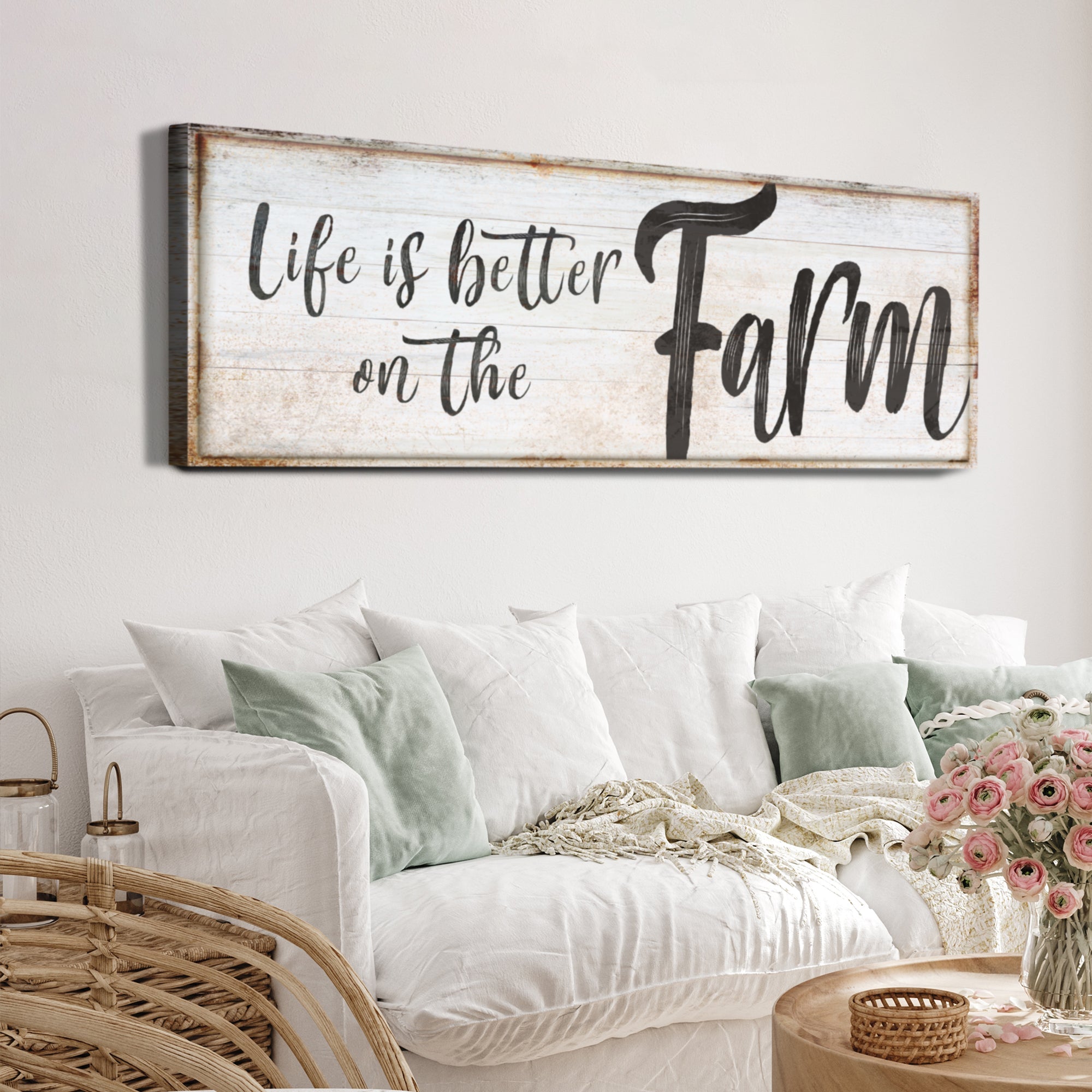 Life Is Better On The Farm Sign VIII on sale at MyriadMart