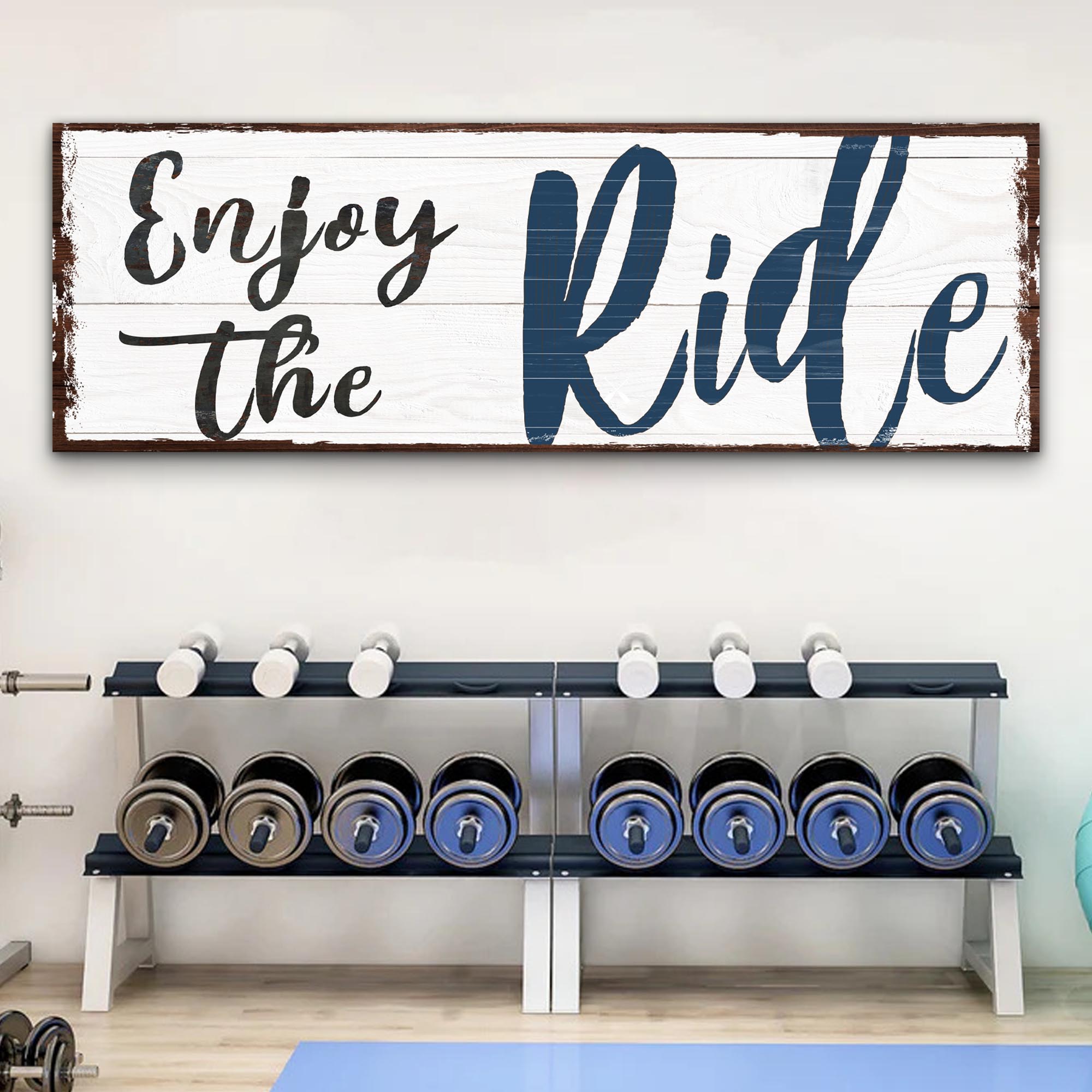Enjoy The Ride Sign on sale at MyriadMart
