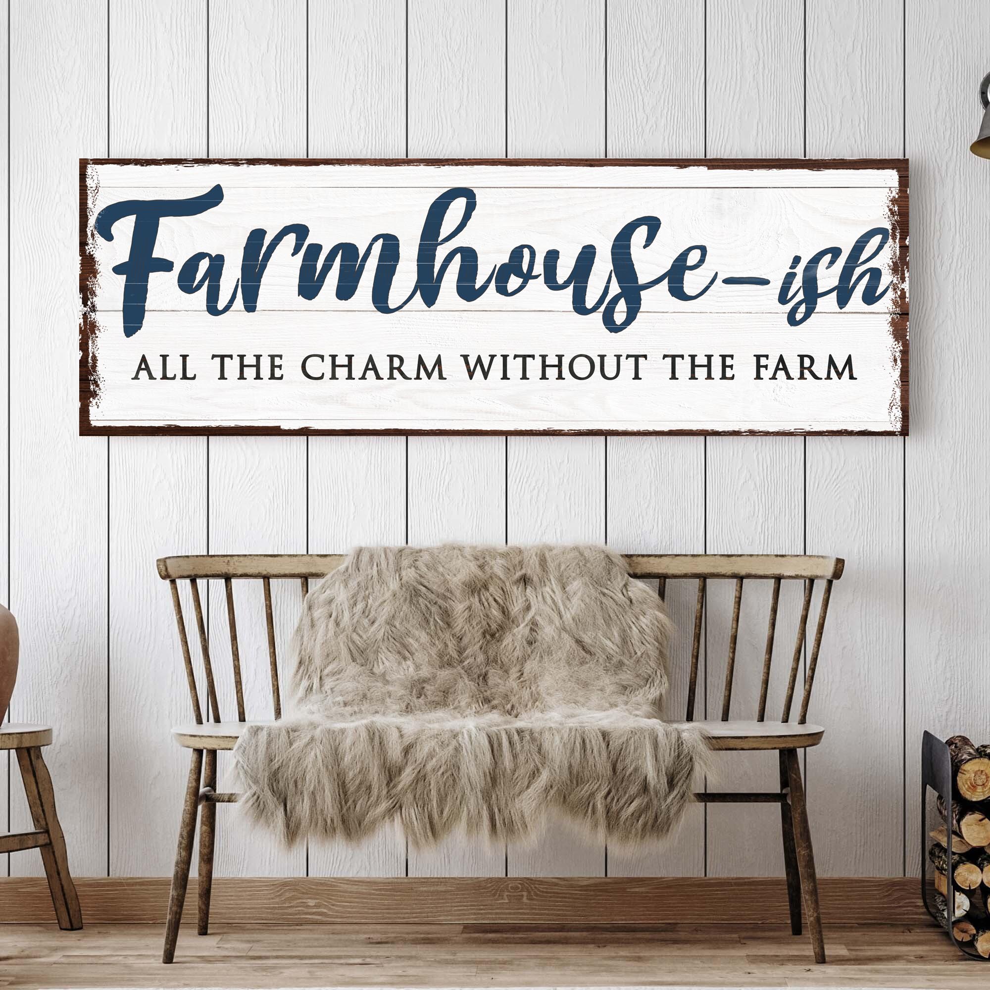 Farmhouse-Ish Sign VII on sale at MyriadMart