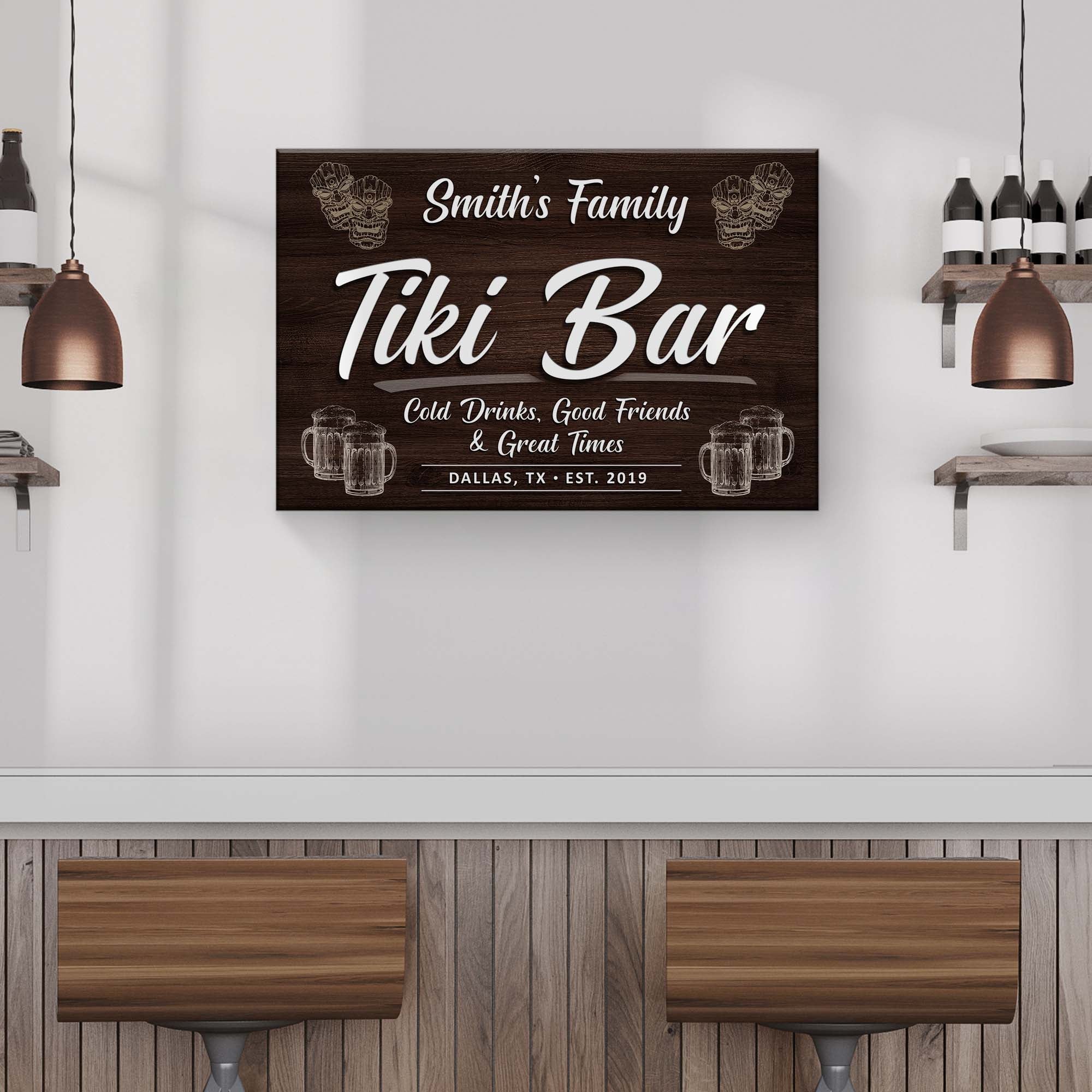 Tiki Bar Sign IV on sale at MyriadMart