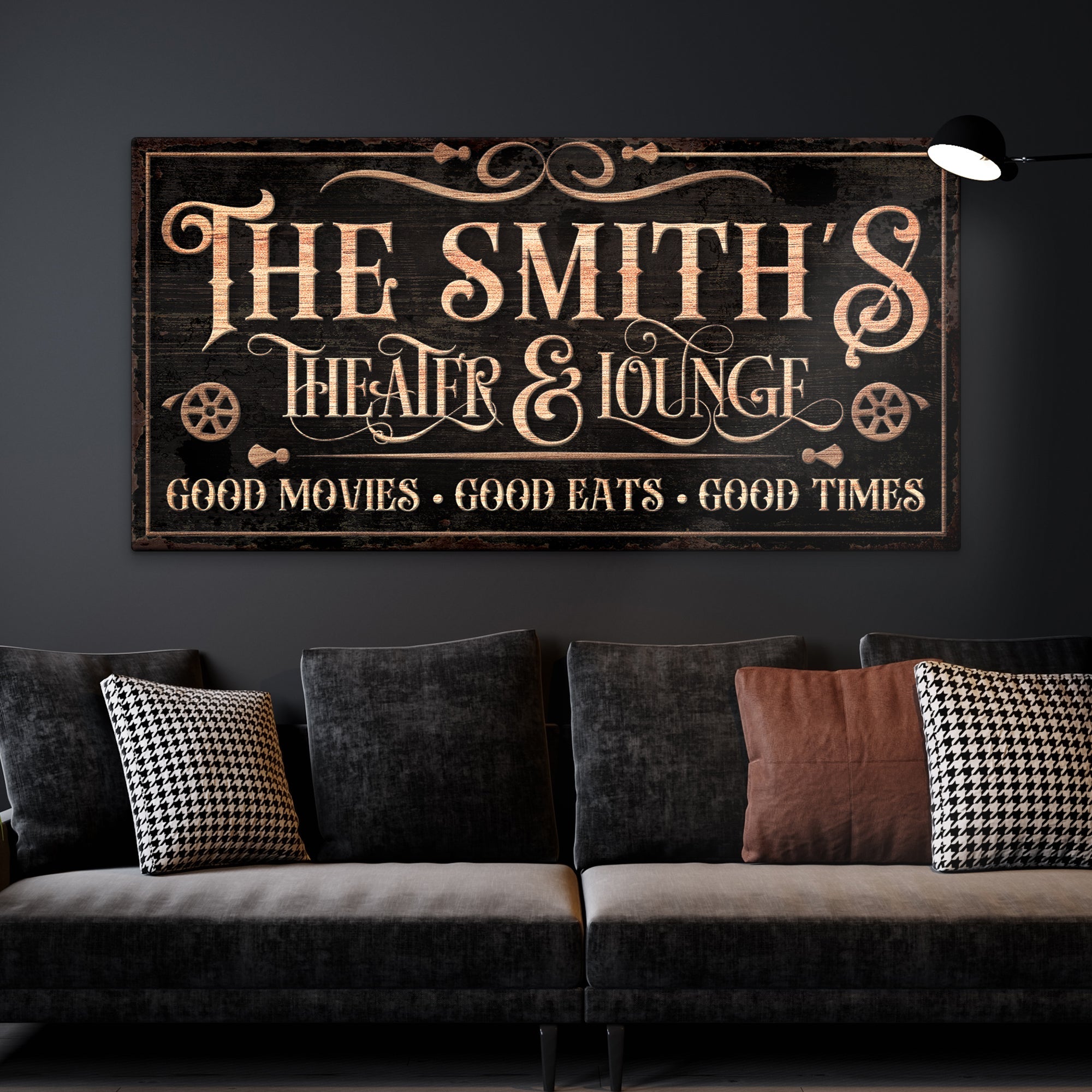 Personalized Theater Sign V on sale at MyriadMart