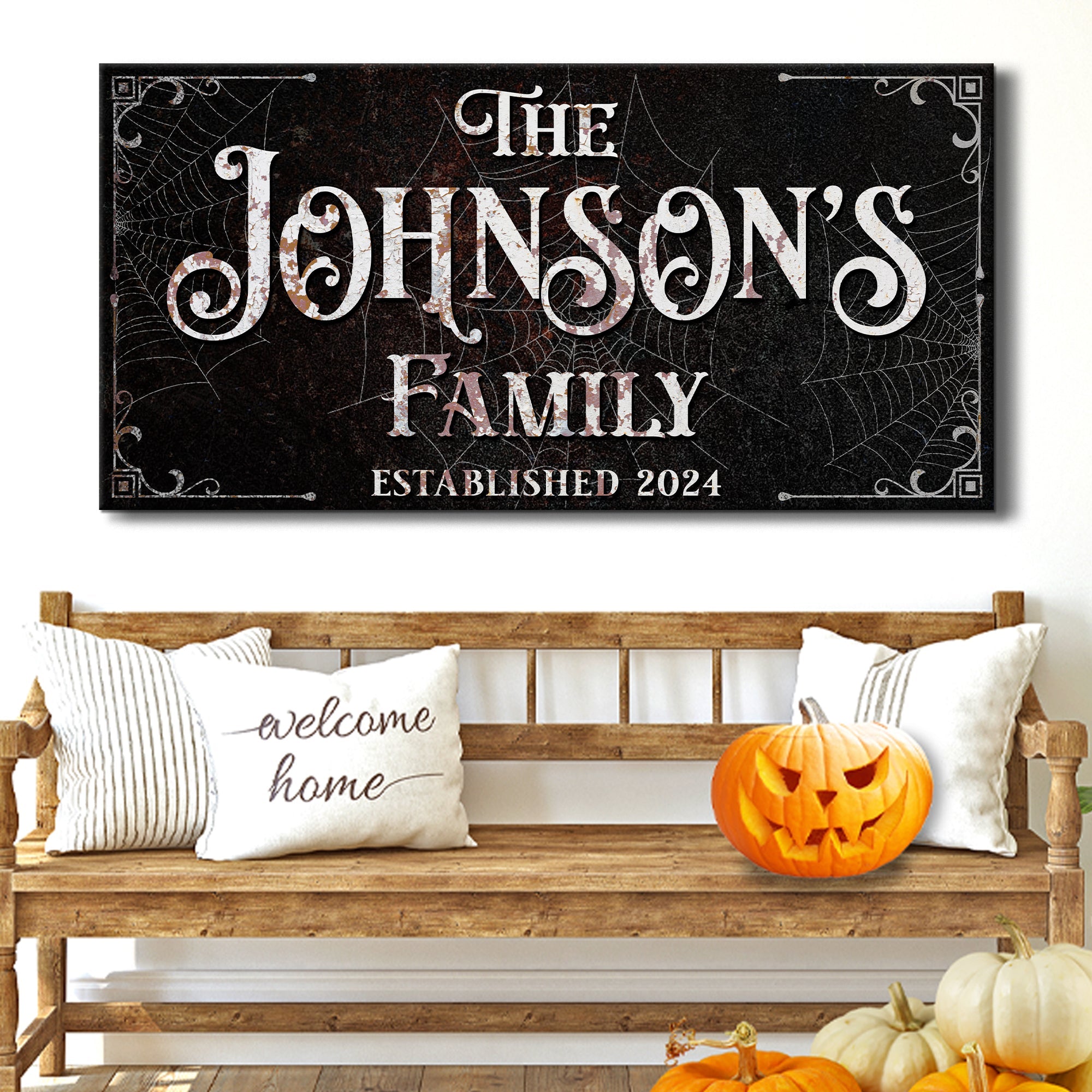 Personalized Gothic Sign on sale at MyriadMart