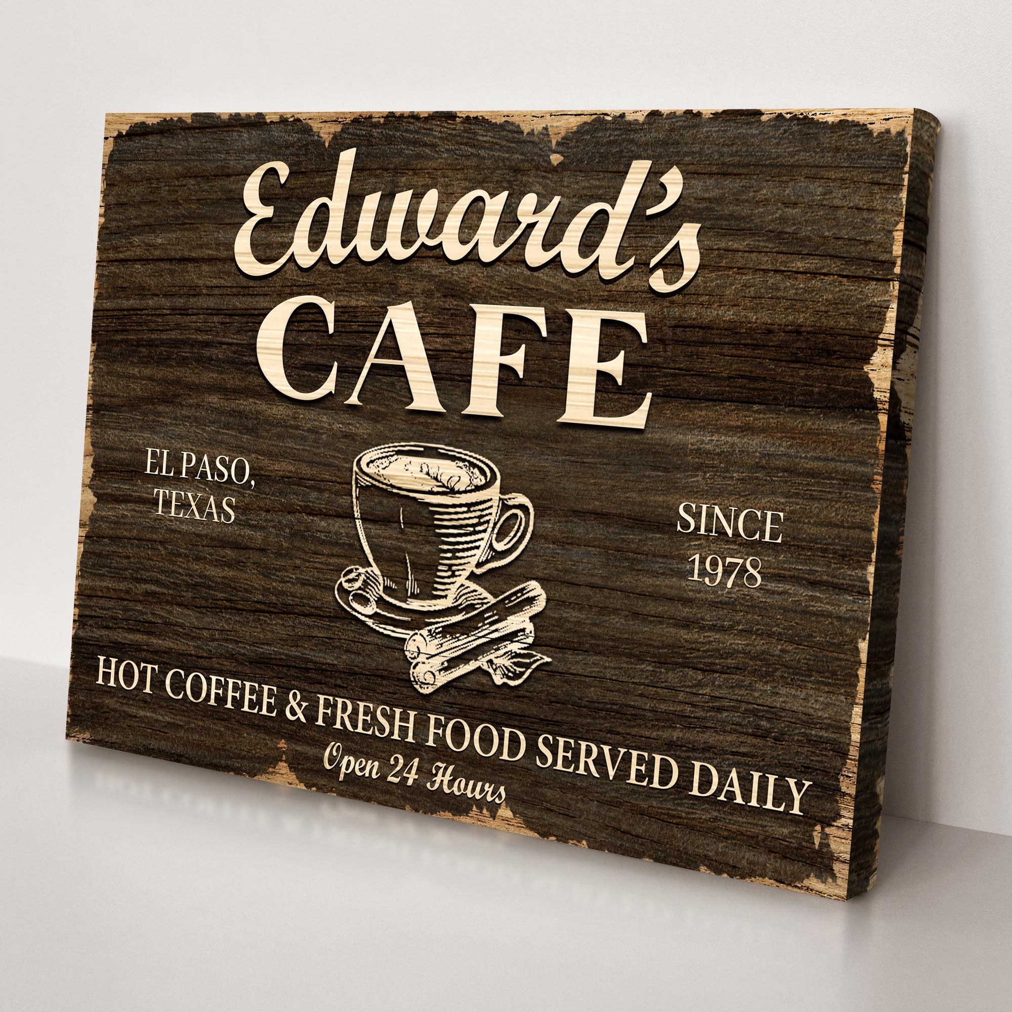 Cafe Sign III on sale at MyriadMart