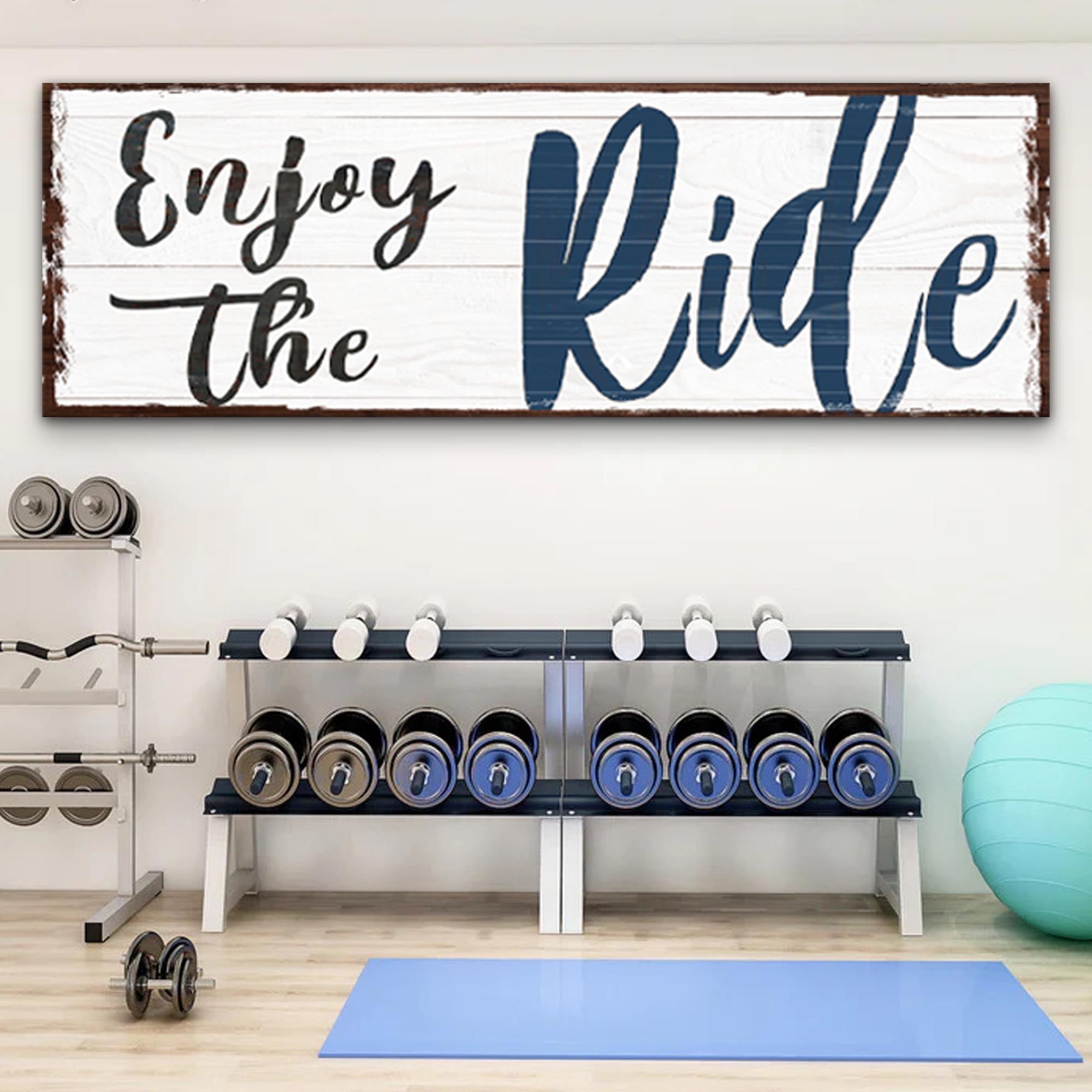 Enjoy The Ride Sign on sale at MyriadMart