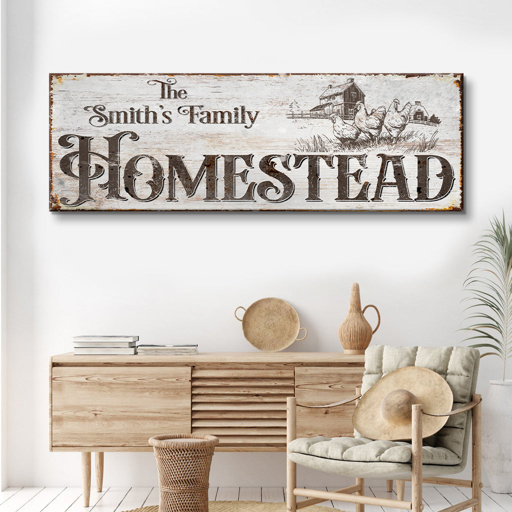 Family Homestead Sign II on sale at MyriadMart