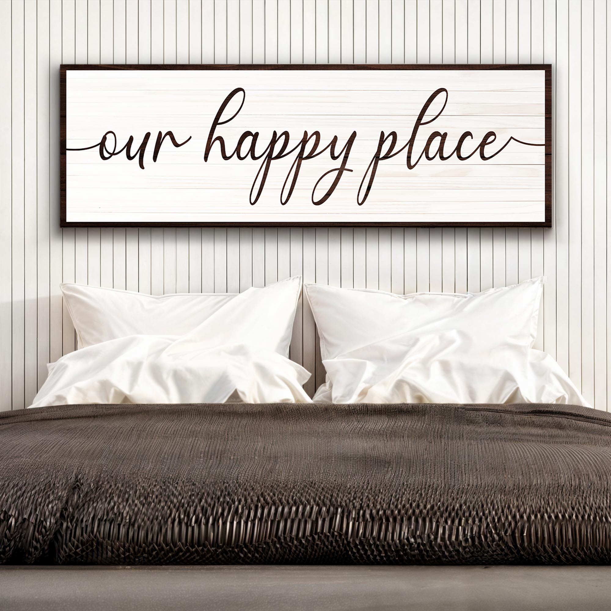 Our Happy Place Sign II on sale at MyriadMart