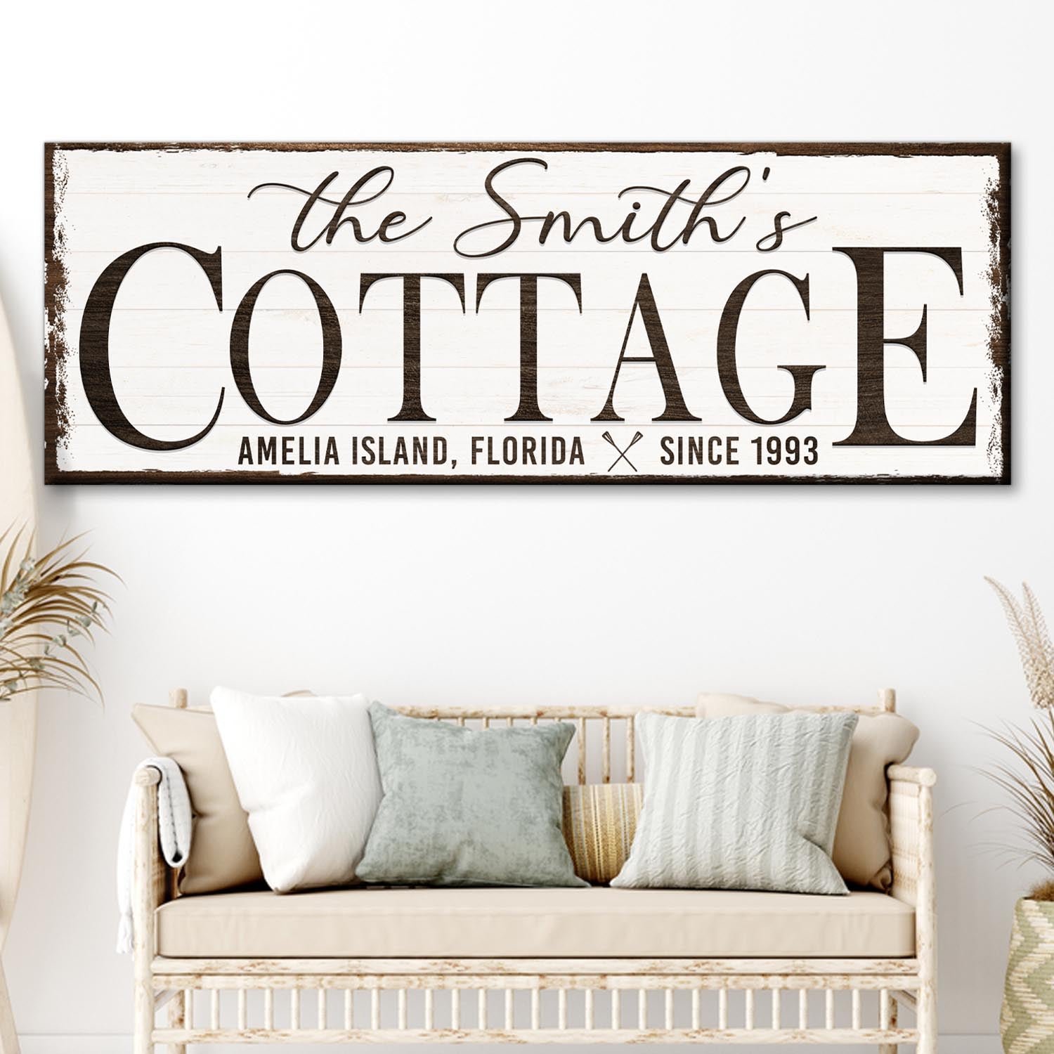 Cottage Beach House Sign II on sale at MyriadMart