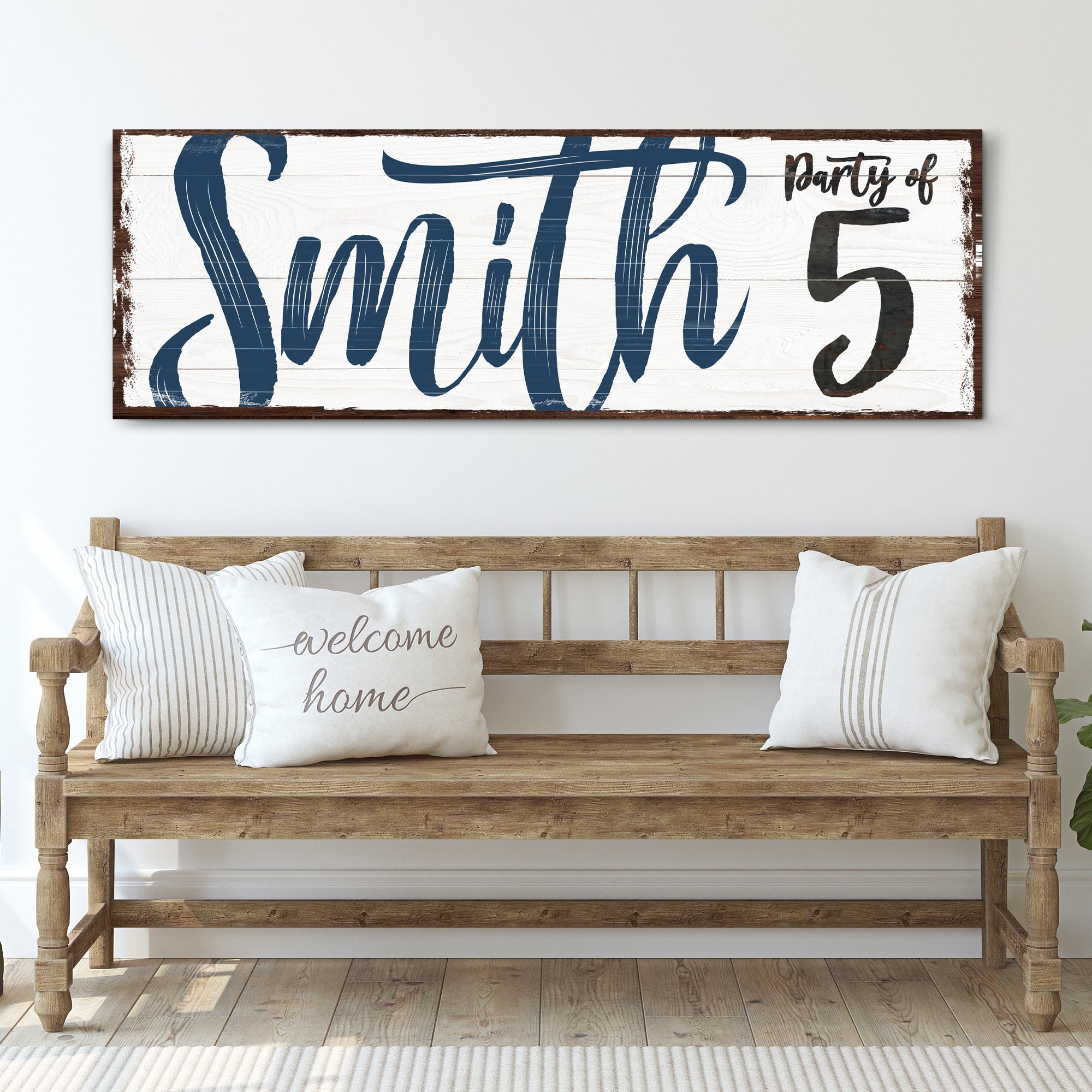 Personalized Party of Family Sign on sale at MyriadMart