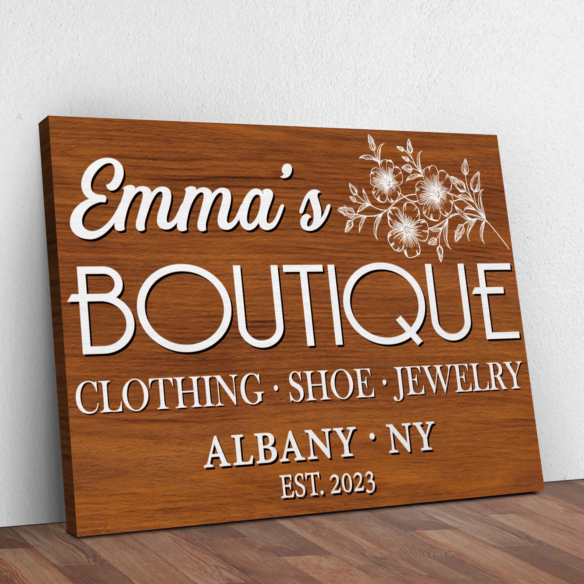 Boutique Sign V on sale at MyriadMart