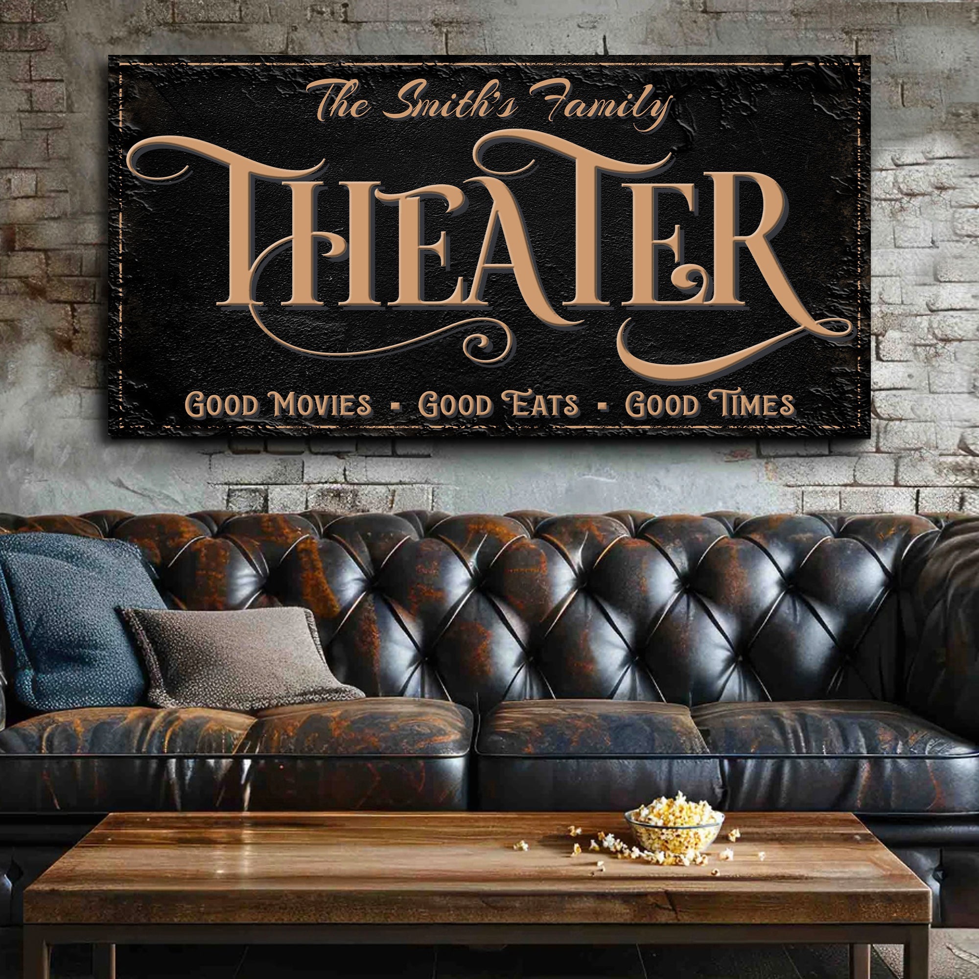 Personalized Theater Sign VI on sale at MyriadMart