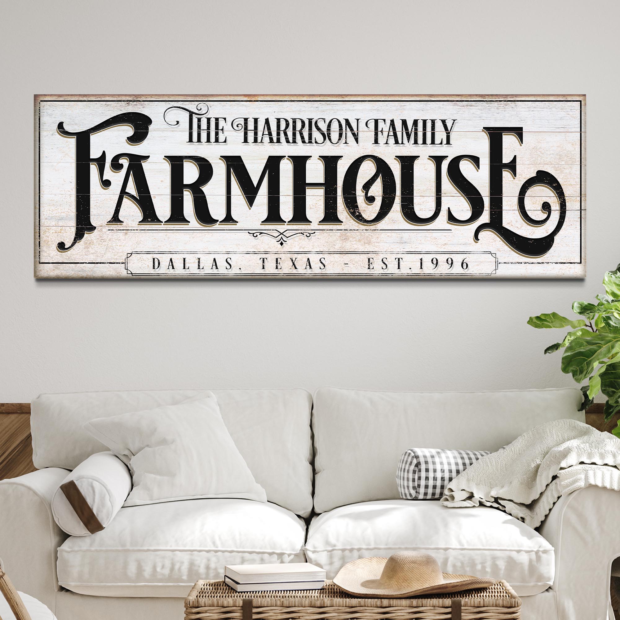 Vintage Rust Farmhouse Sign on sale at MyriadMart
