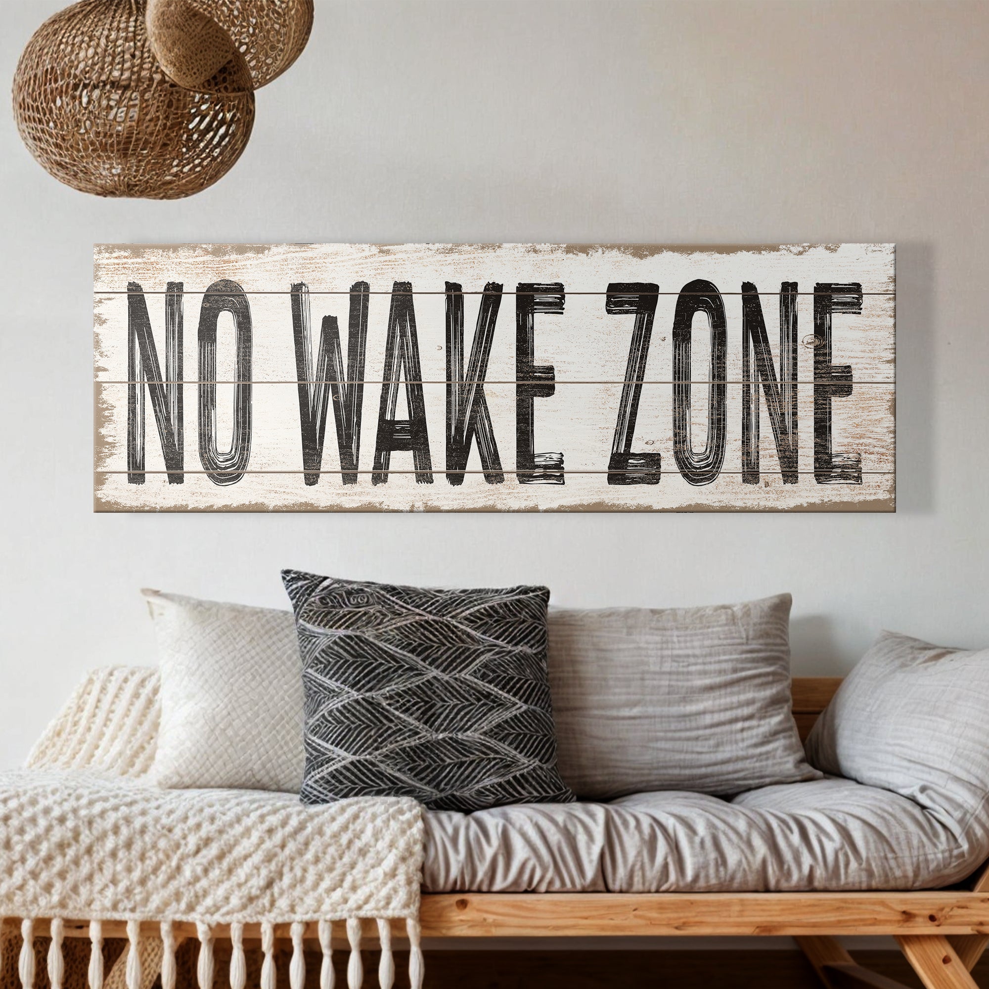 No Wake Zone Sign XVII on sale at MyriadMart