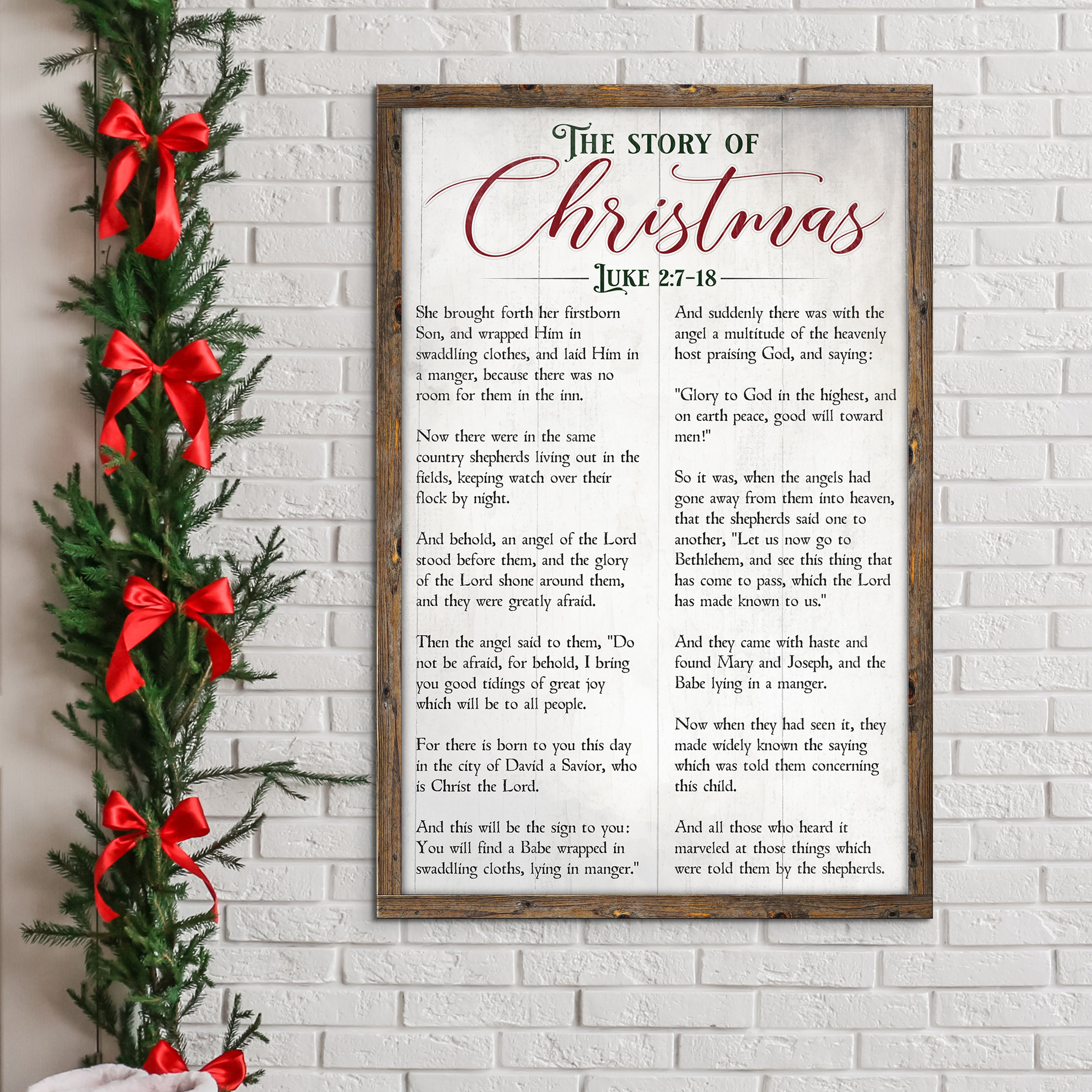 The Christmas Story Sign III on sale at MyriadMart