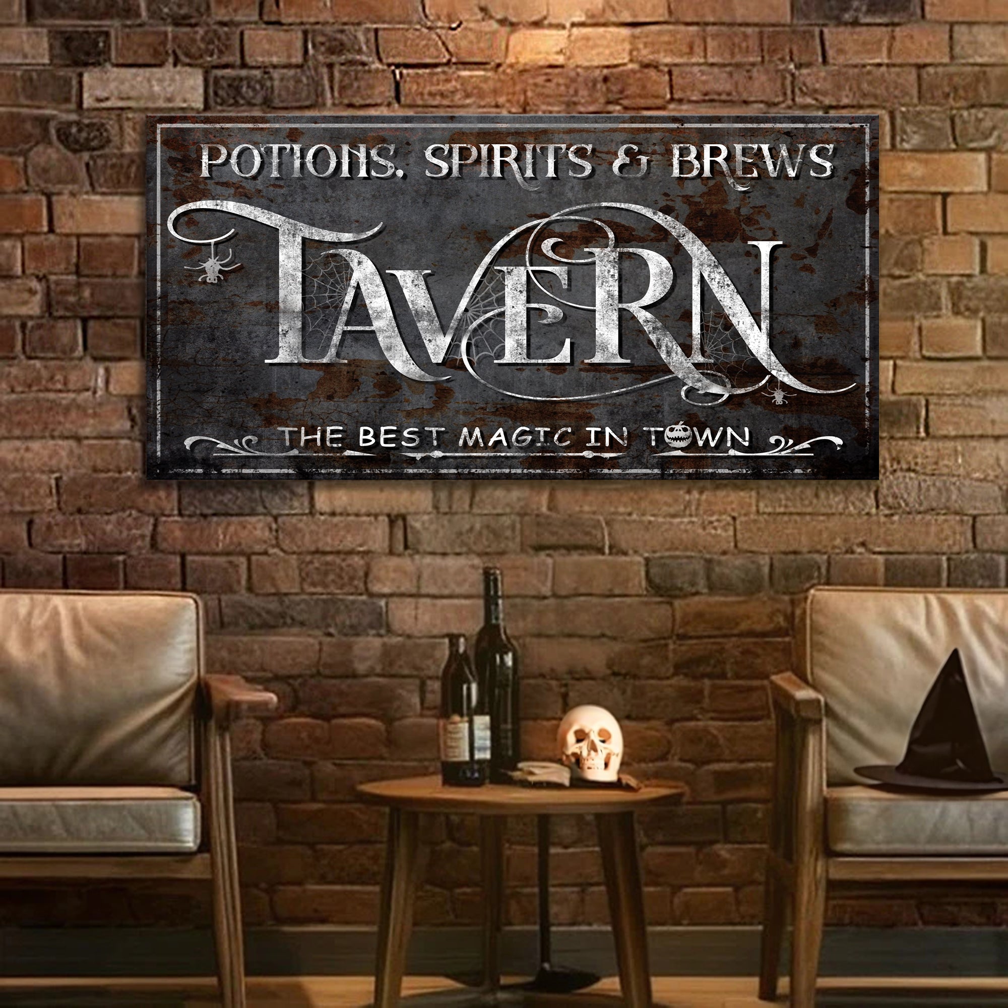 Potions, Spirits & Brews Tavern Halloween Sign III on sale at MyriadMart